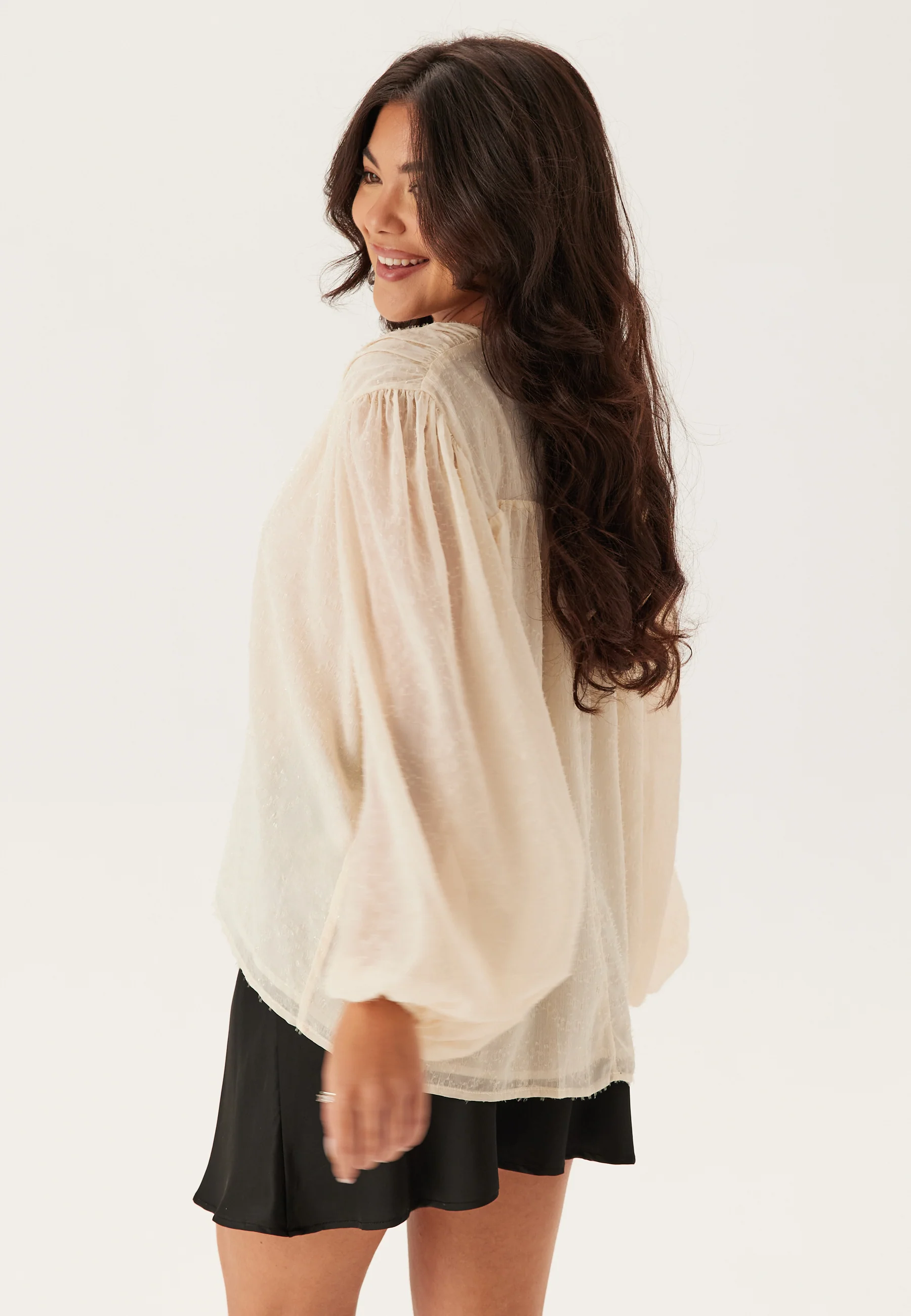 Flowy Chiffon Blouse - Image 2