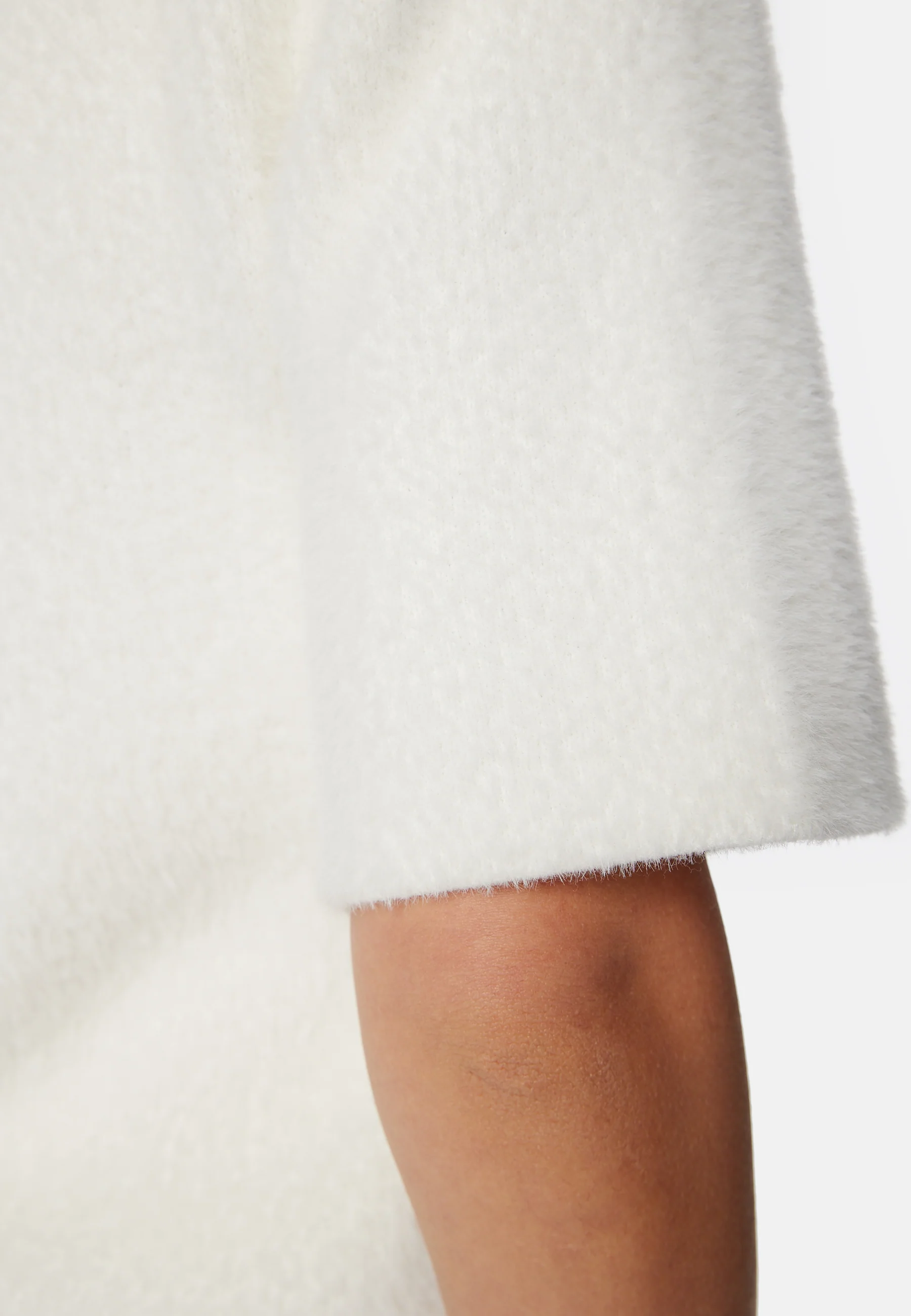 Fluffy Knitted Short Sleeve Sweater - Image 5