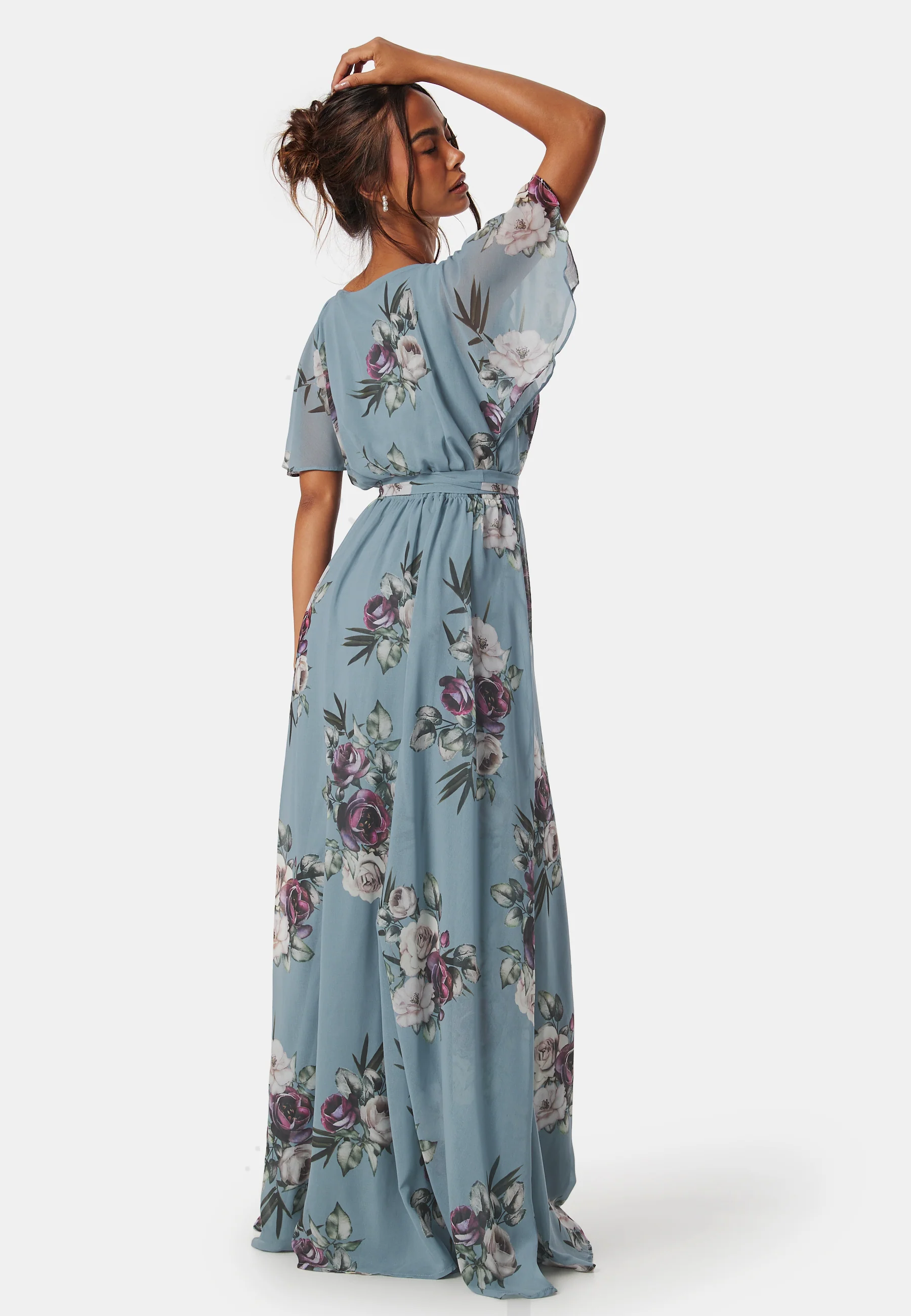 Flutter Floral Maxi Dress - Image 2
