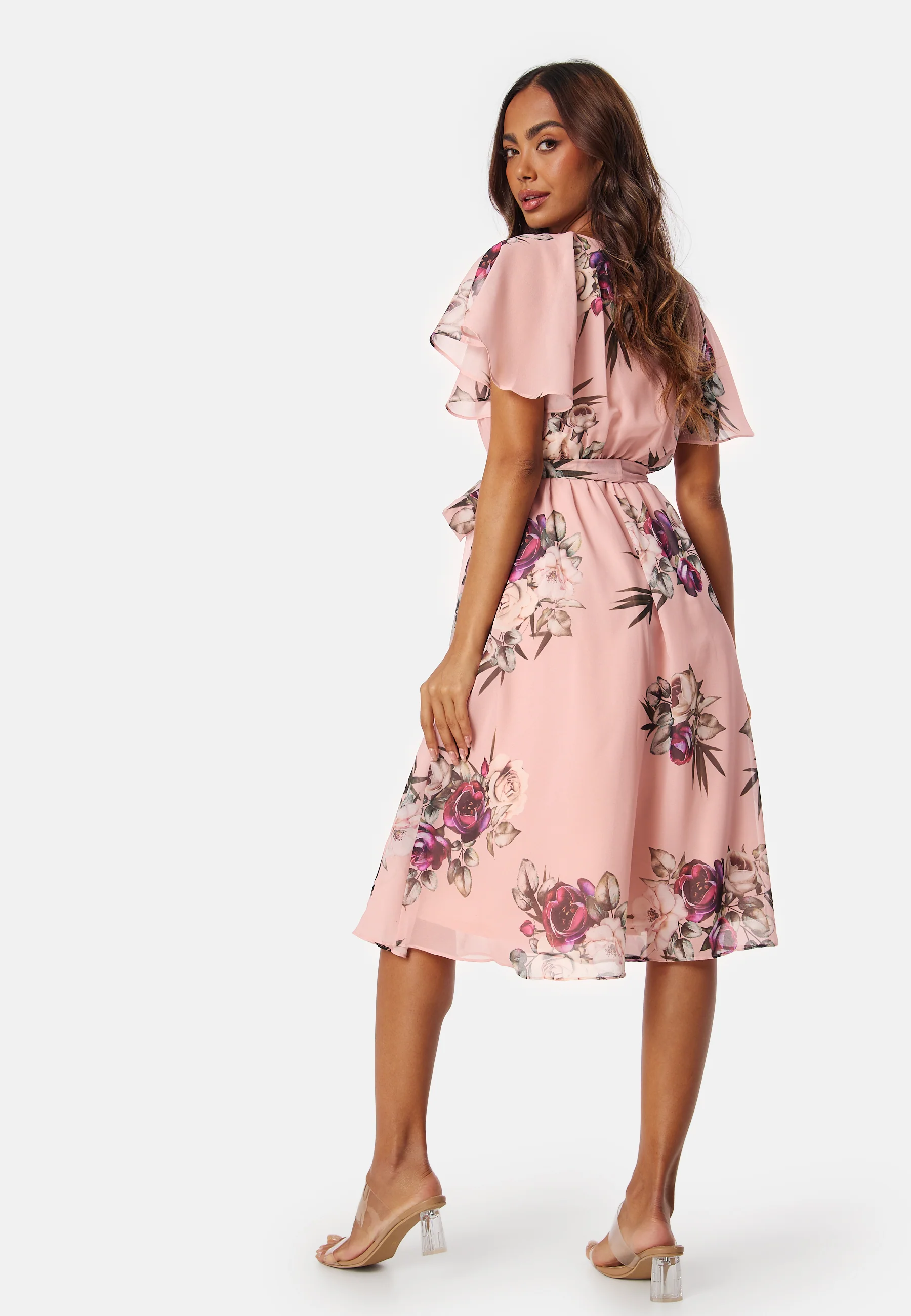 Flutter Floral Midi Dress - Image 2