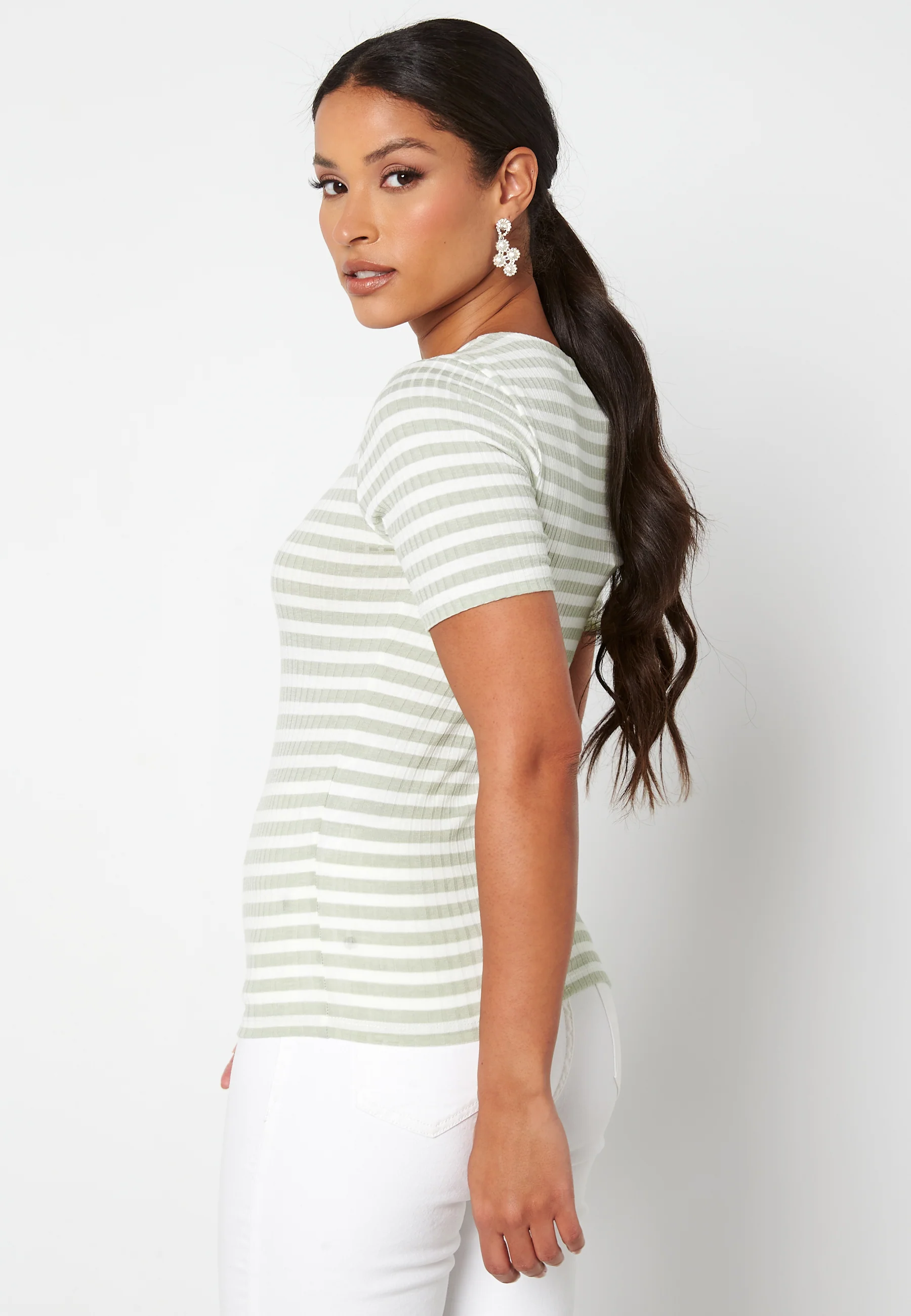 Fransiska S/S Stripe Top - Image 3