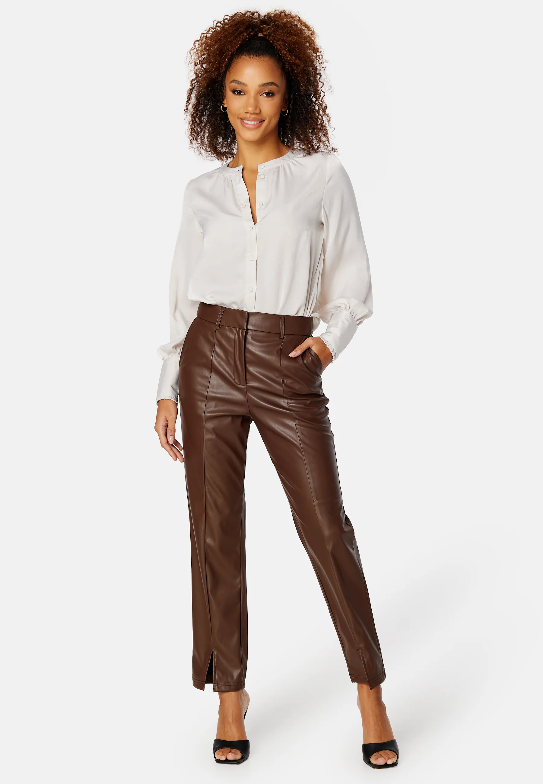 Friday L/S Button Down Top - Image 2
