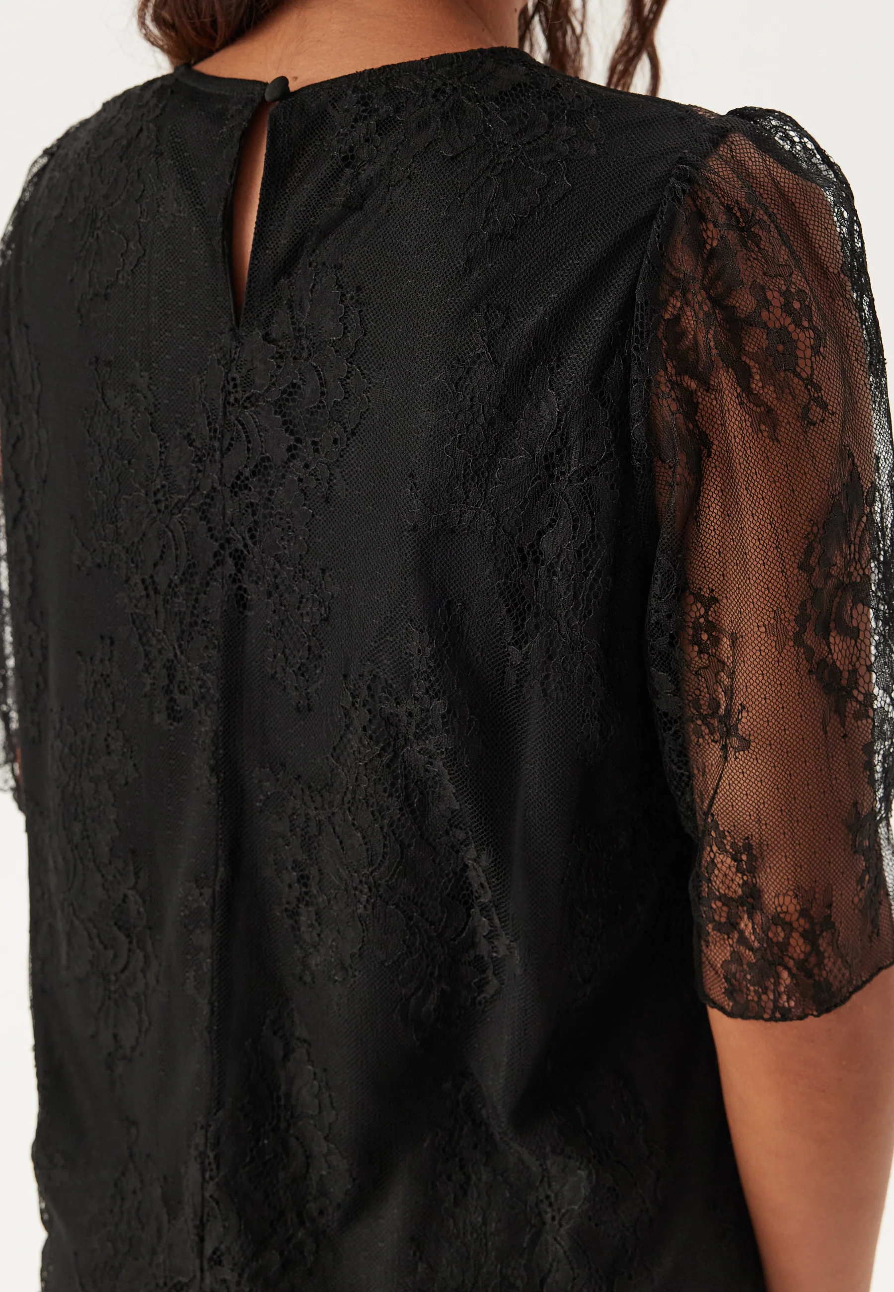 Frill Detail Wide Sleeve Blouse - Image 4