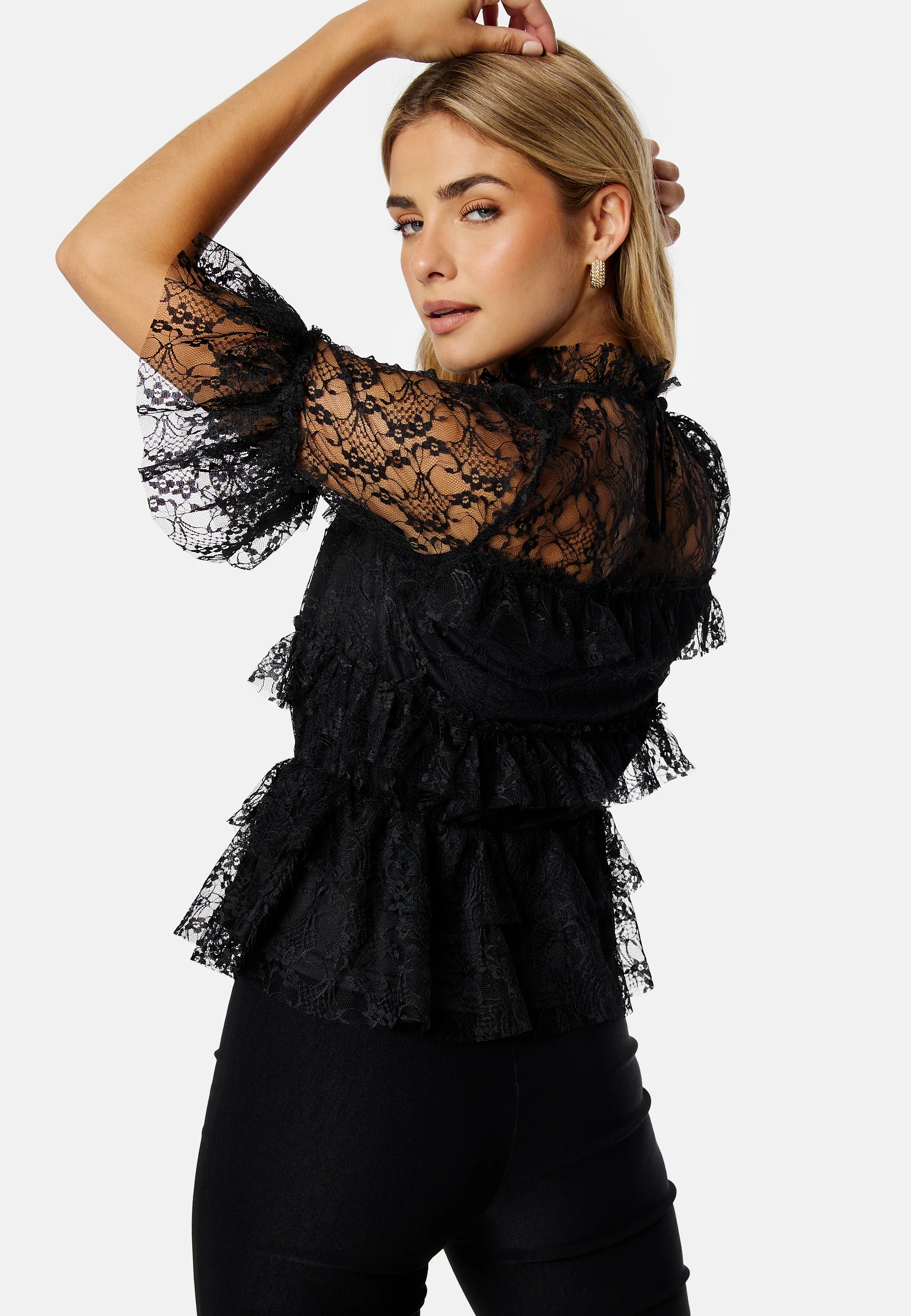 Frill Lace Blouse - Image 5