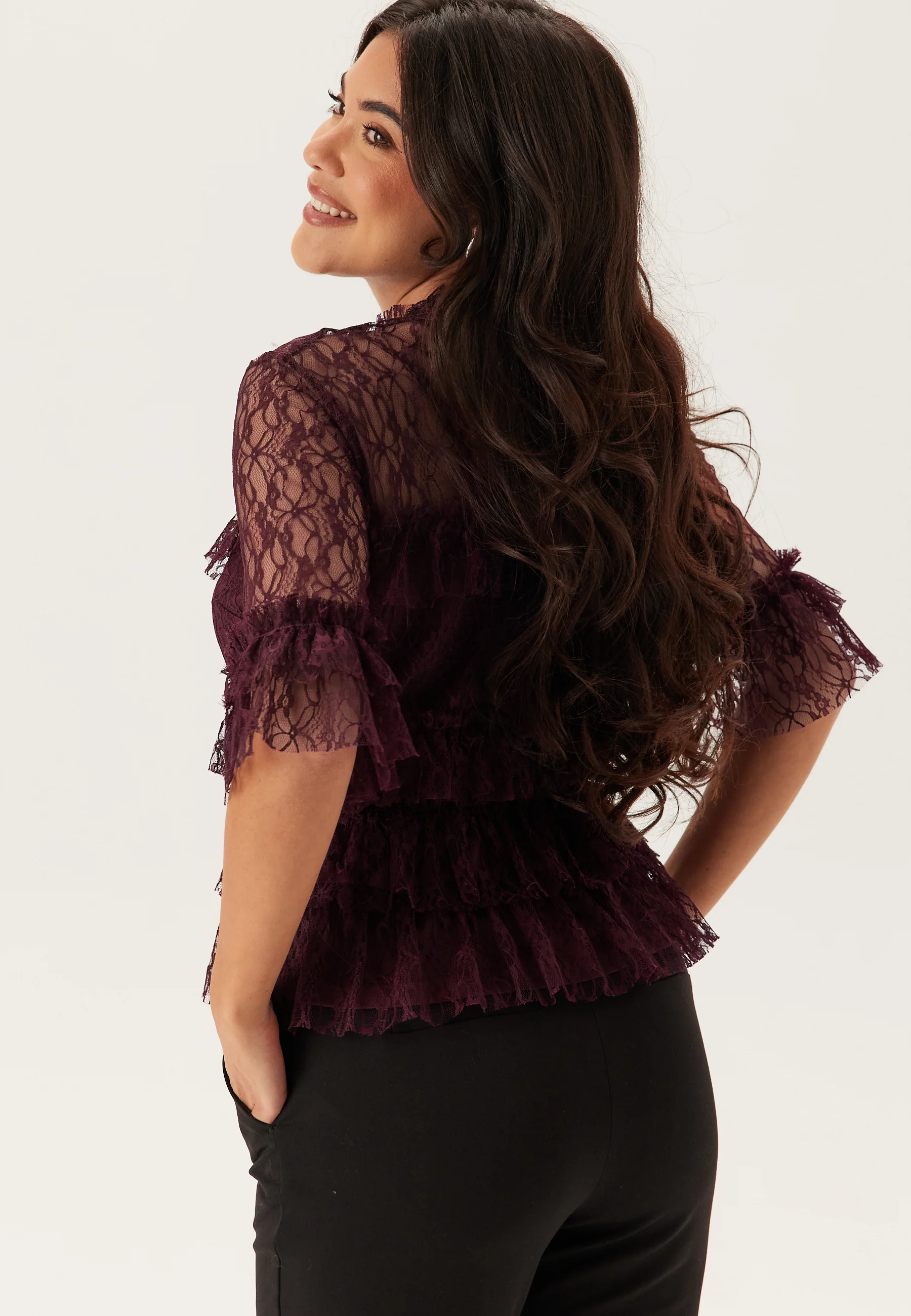 Frill Lace Blouse - Image 2