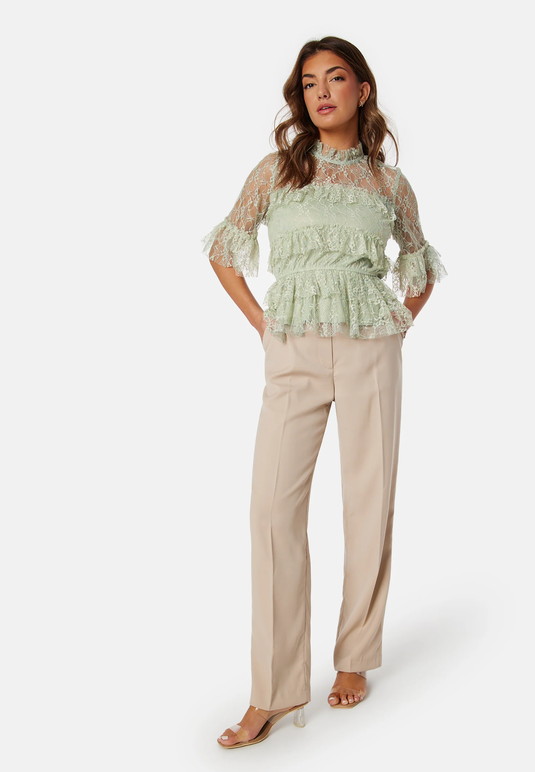 Frill Lace Blouse - Image 3