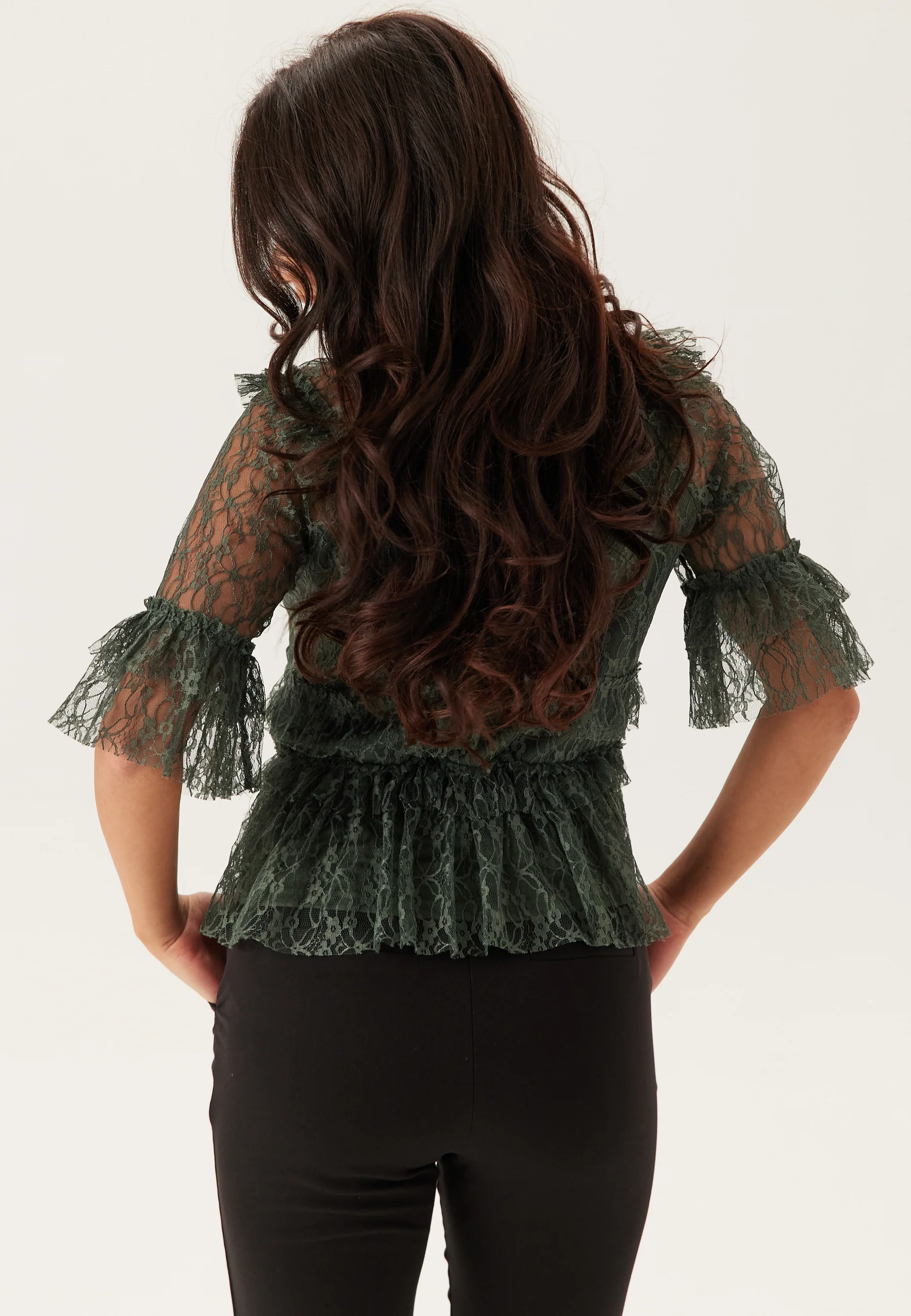 Frill Lace Blouse - Image 3