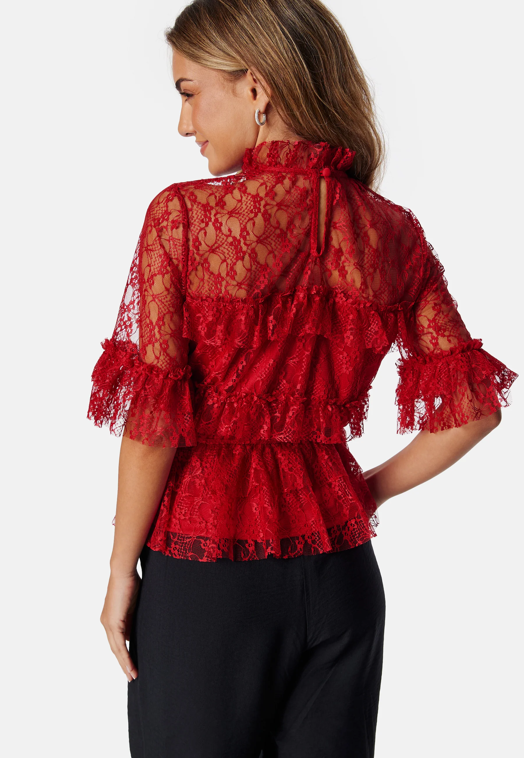 Frill Lace Blouse - Image 2