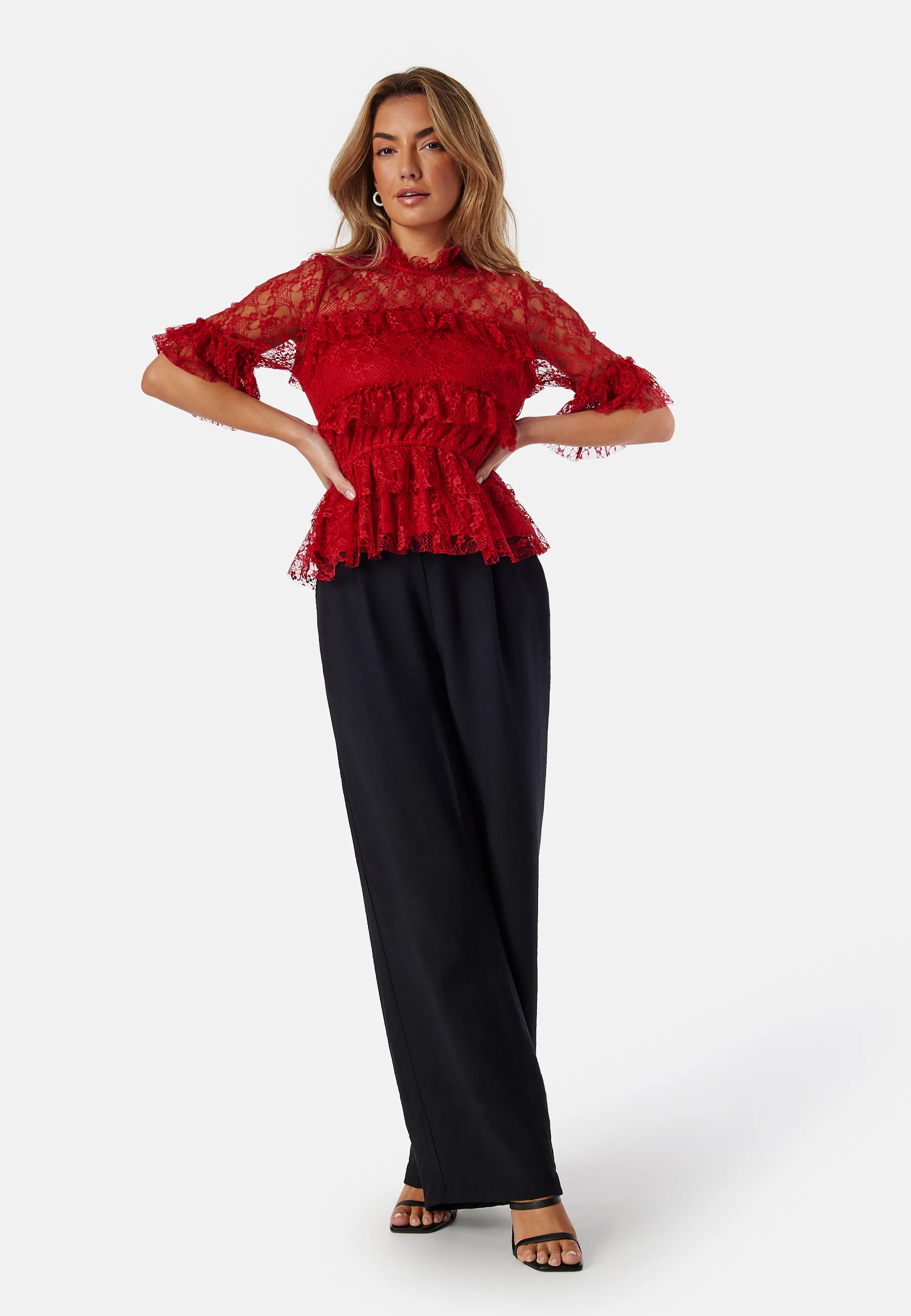 Frill Lace Blouse - Image 3