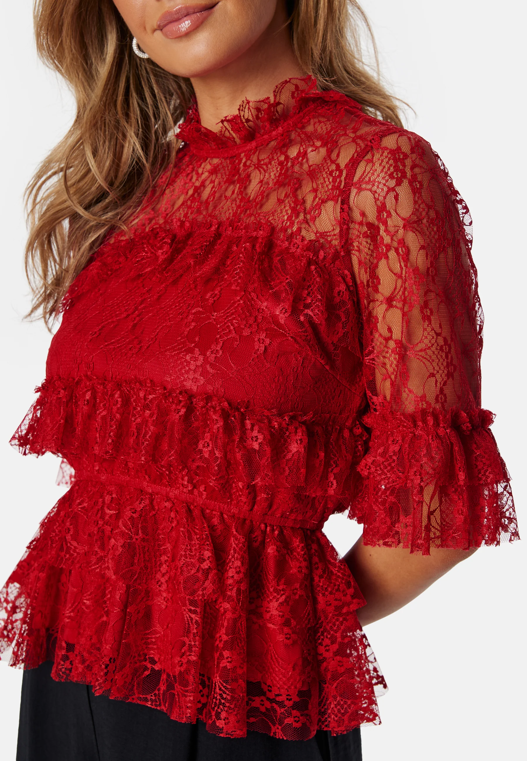 Frill Lace Blouse - Image 4