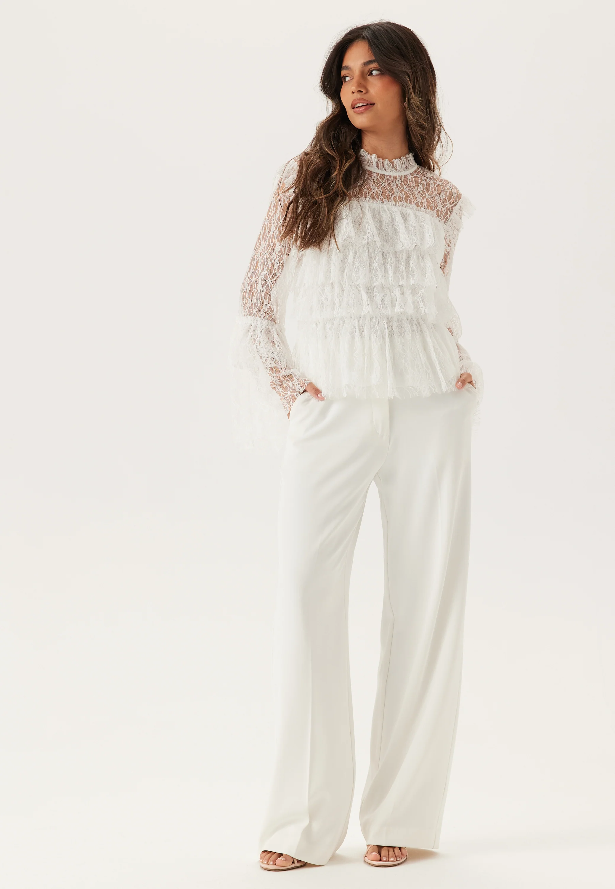Frill Lace Blouse - Image 3