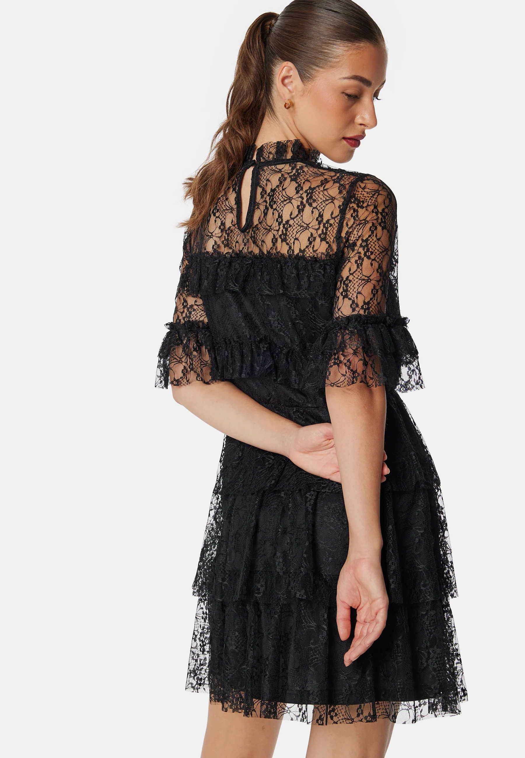 Frill Lace Dress - Image 4
