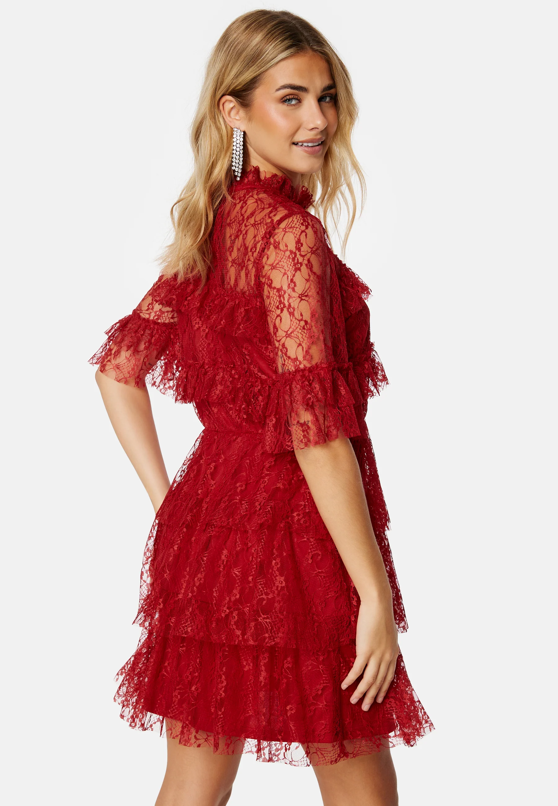 Frill Lace Dress - Image 3