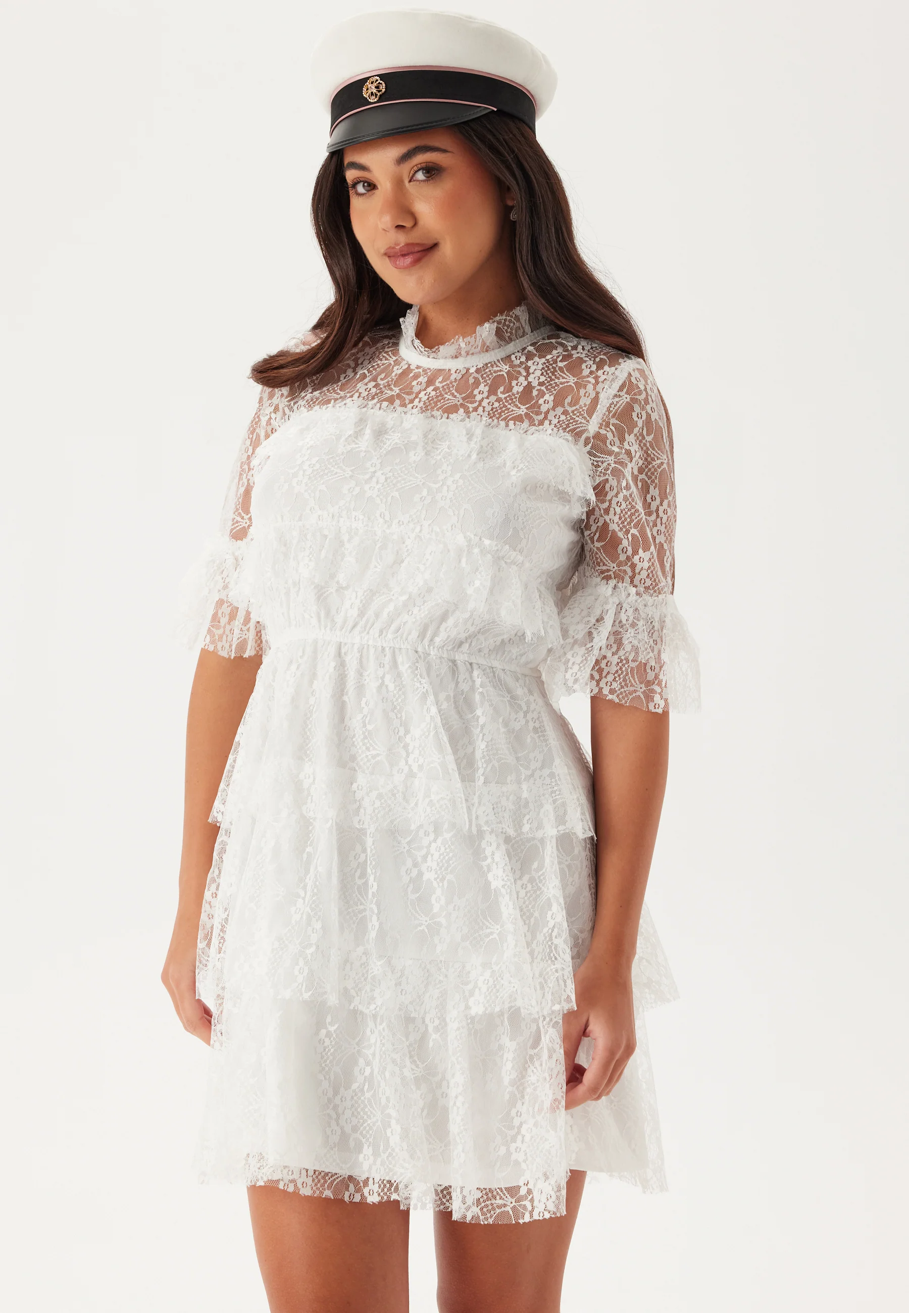 Frill Lace Dress - Image 2