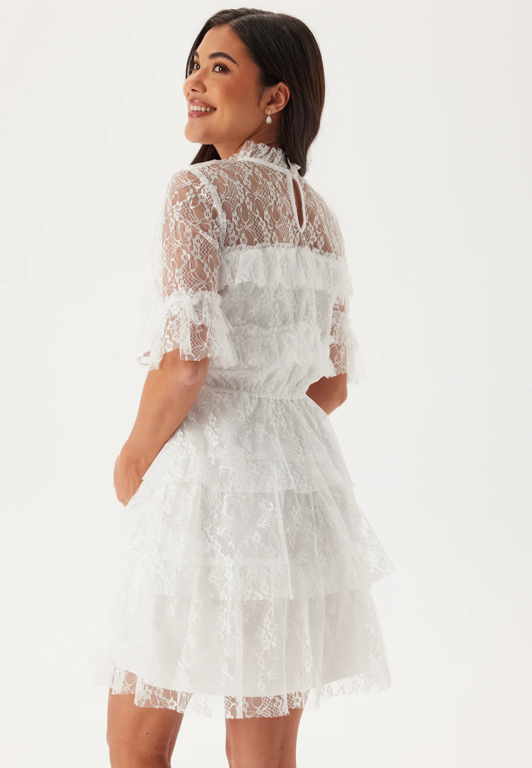 Frill Lace Dress - Image 3