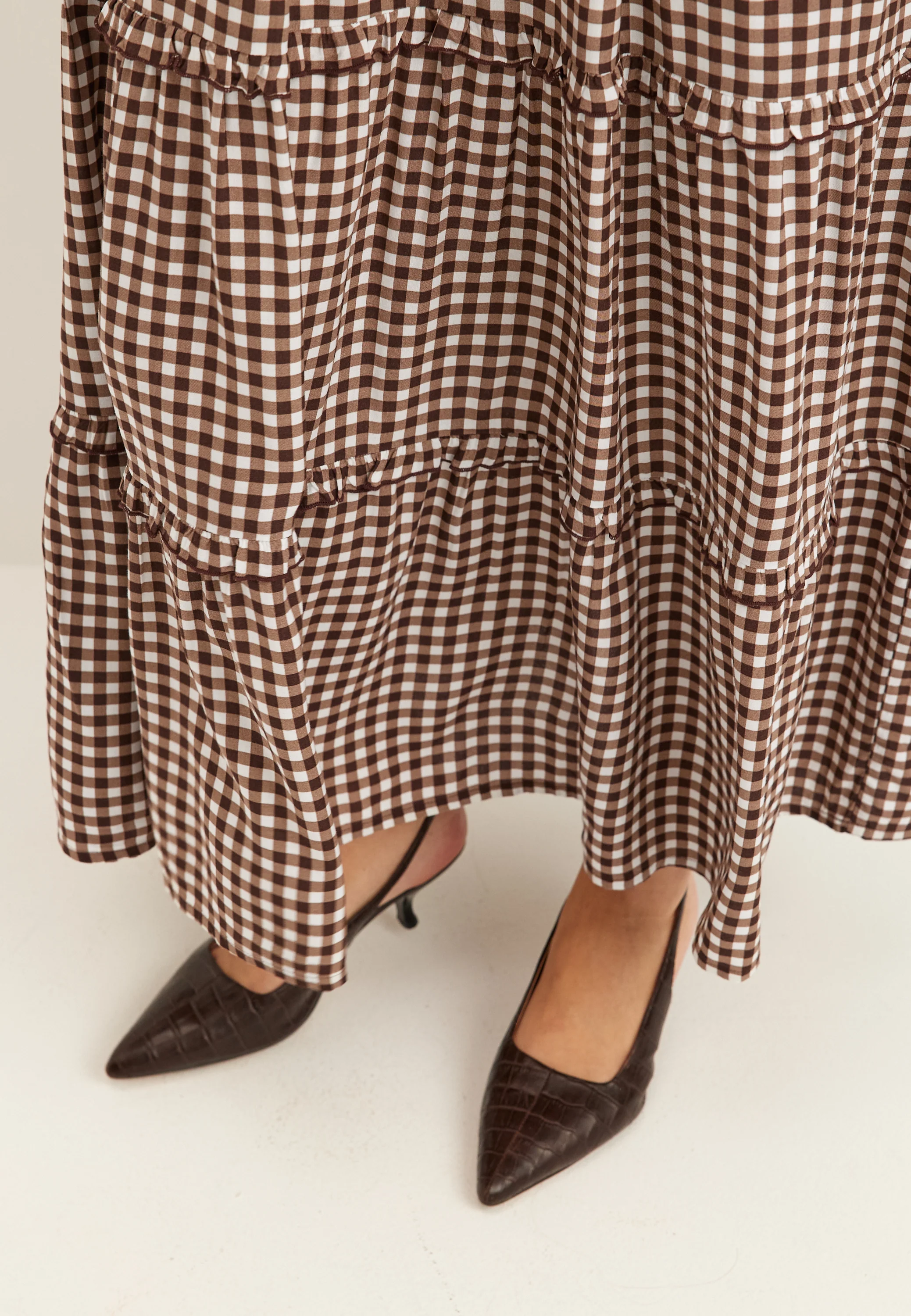 Frill Maxi Dress - Image 5