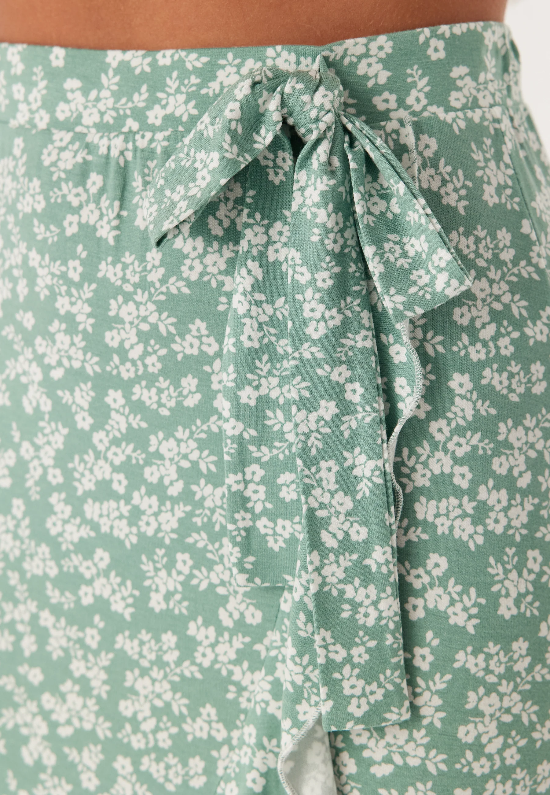 Frill Wrap Skirt - Image 5