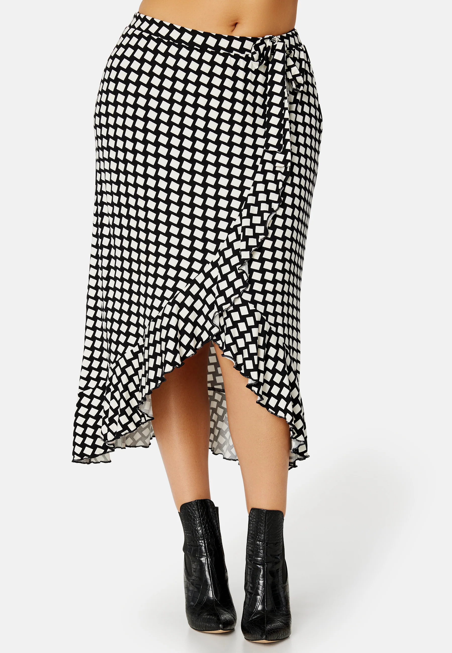 Frill Wrap Skirt - Image 5