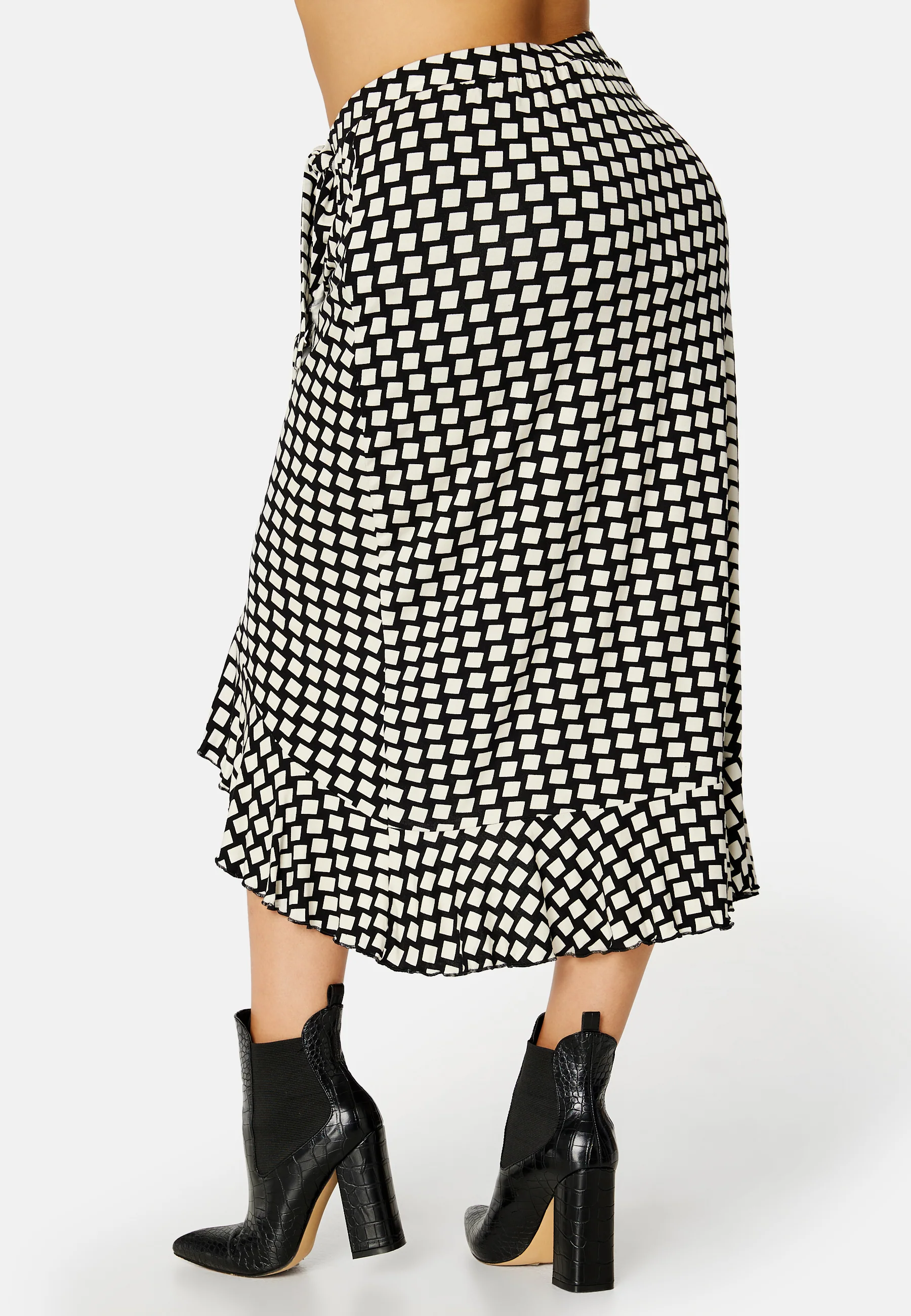 Frill Wrap Skirt - Image 7