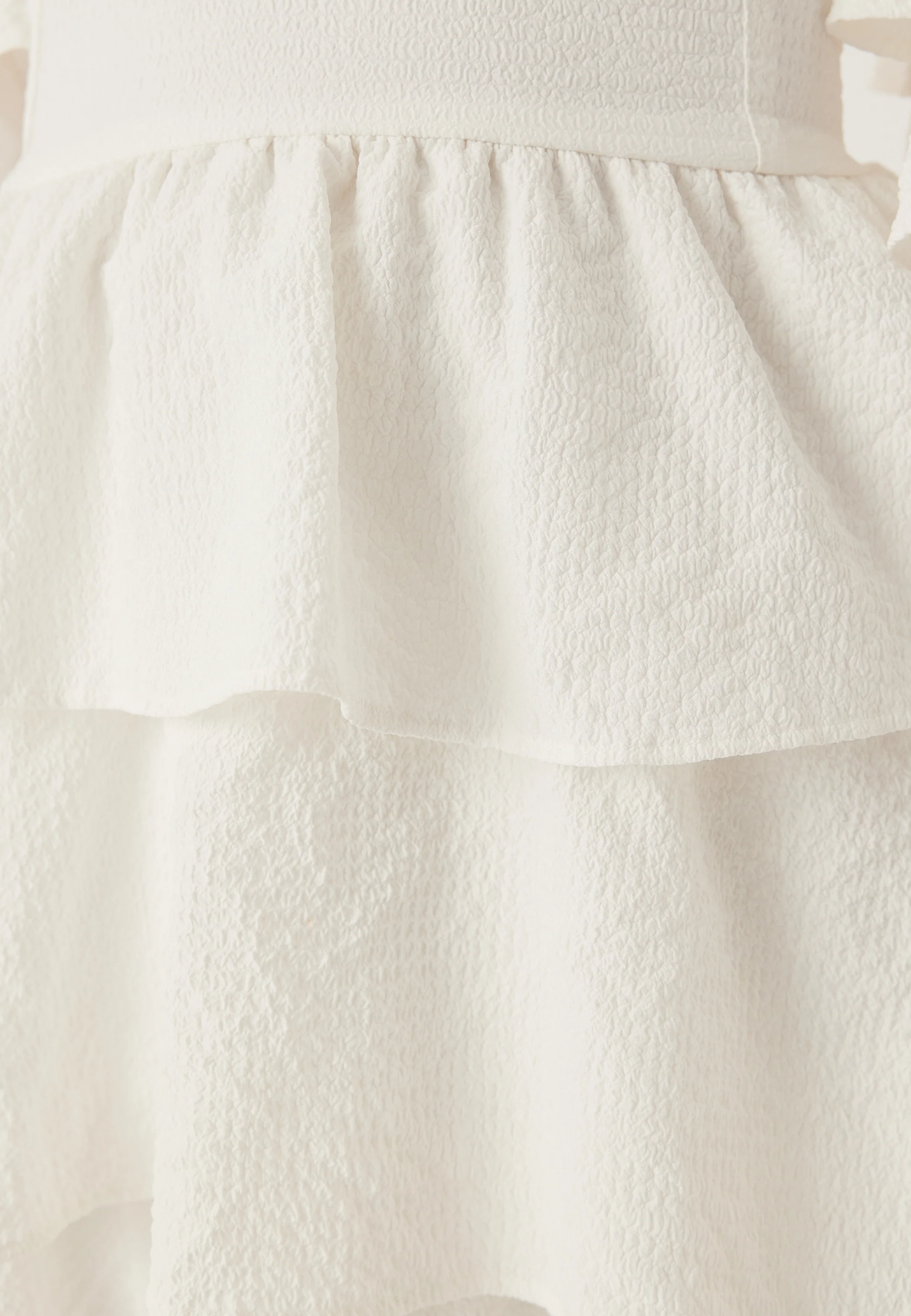 Frilled Sleeve Short Dress - Image 9
