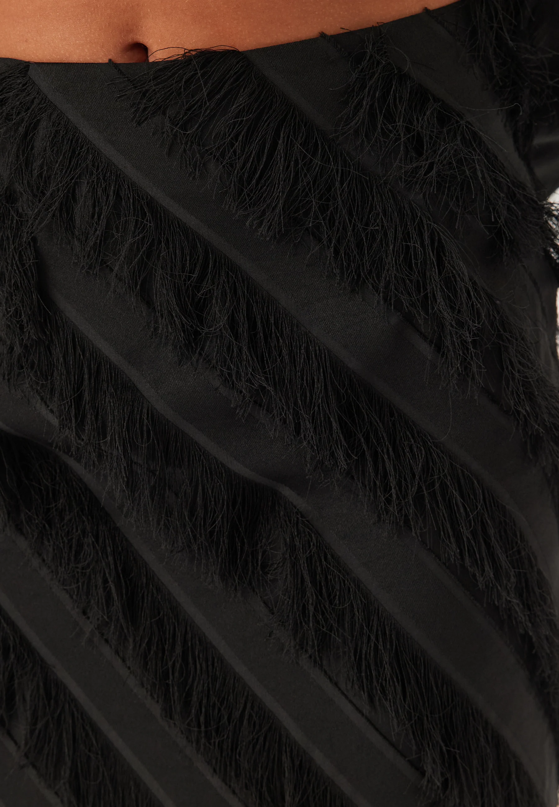 Fringe Midi Skirt - Image 4