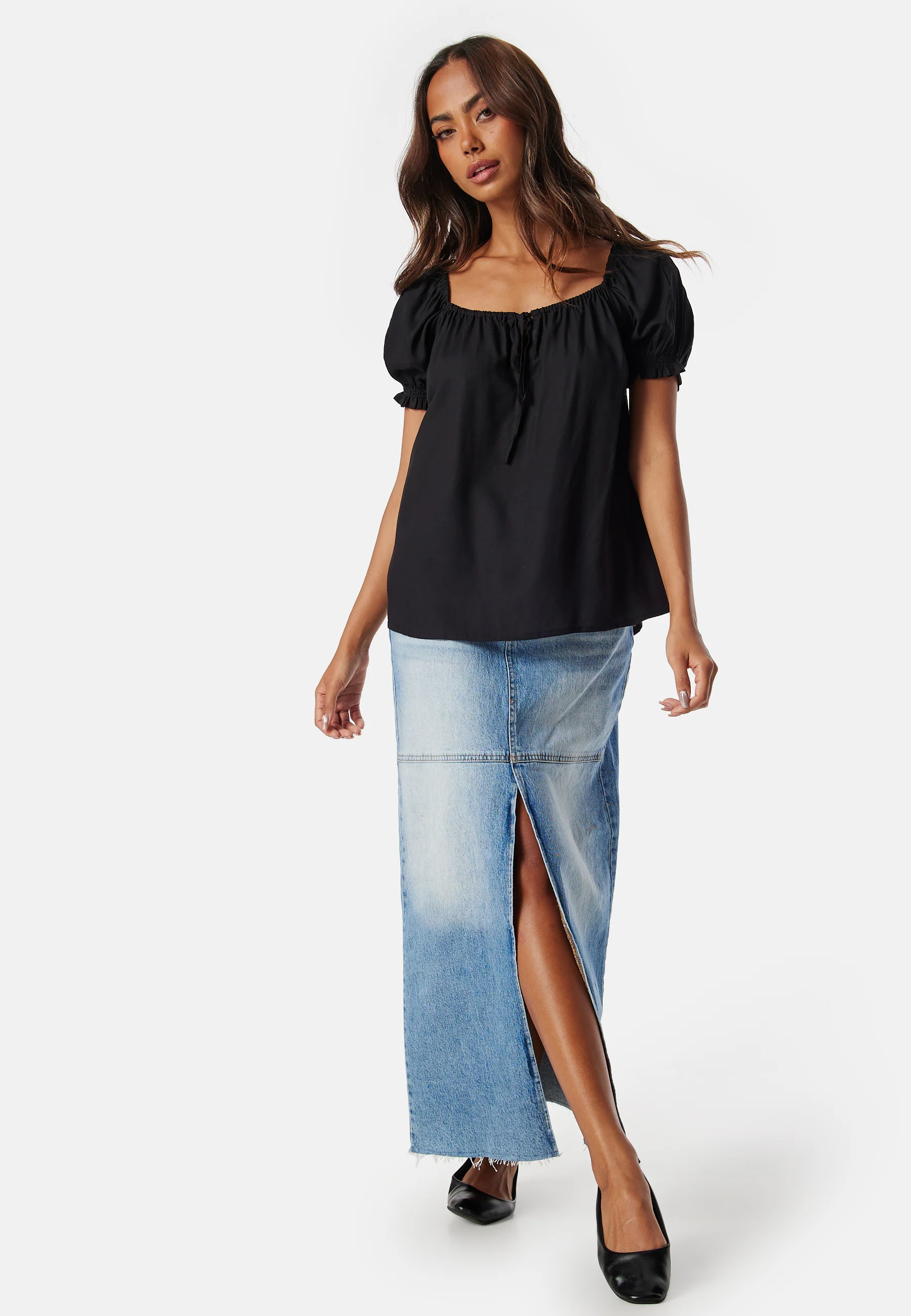 Front Tie Blouse - Image 3