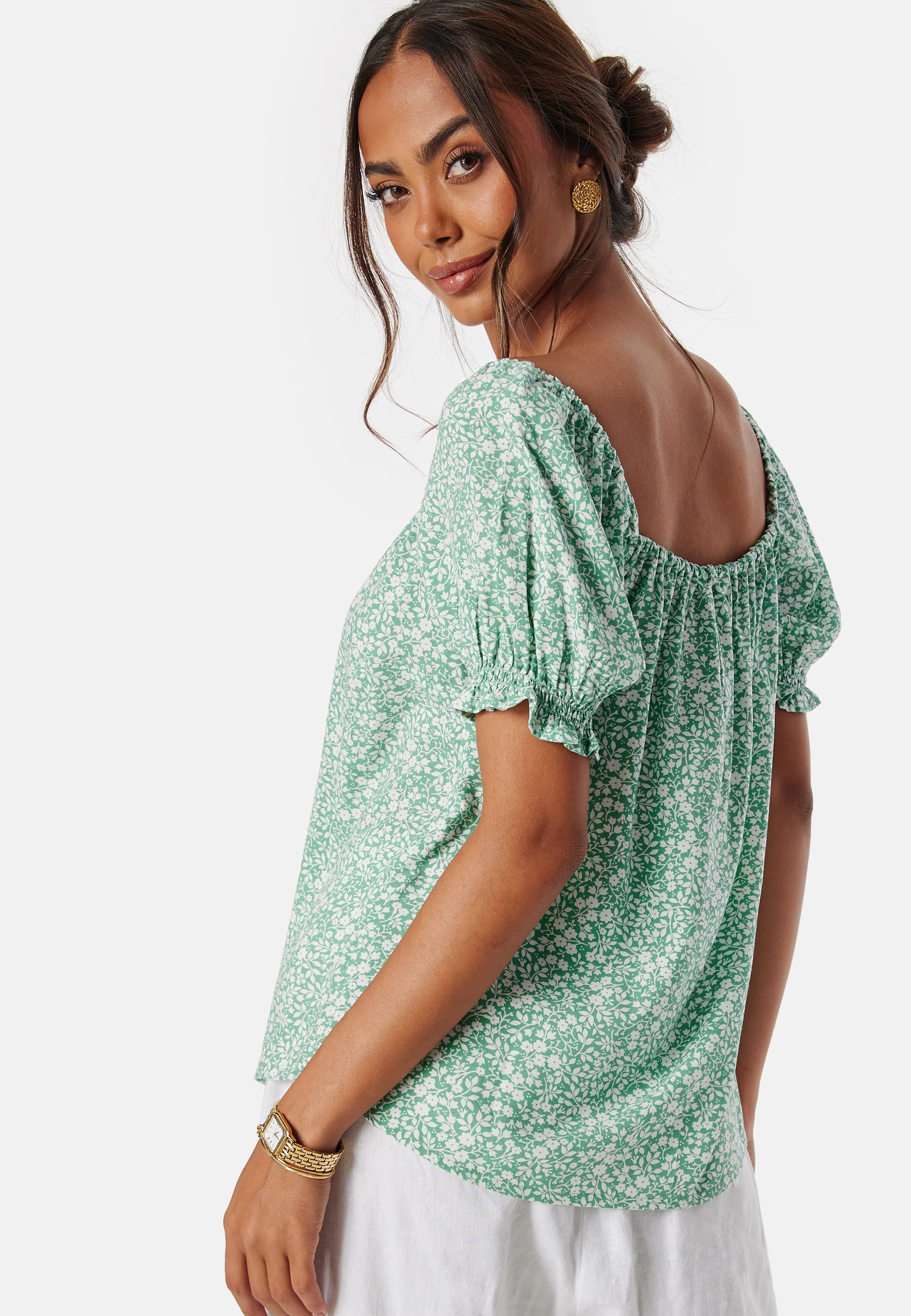 Front Tie Blouse - Image 4