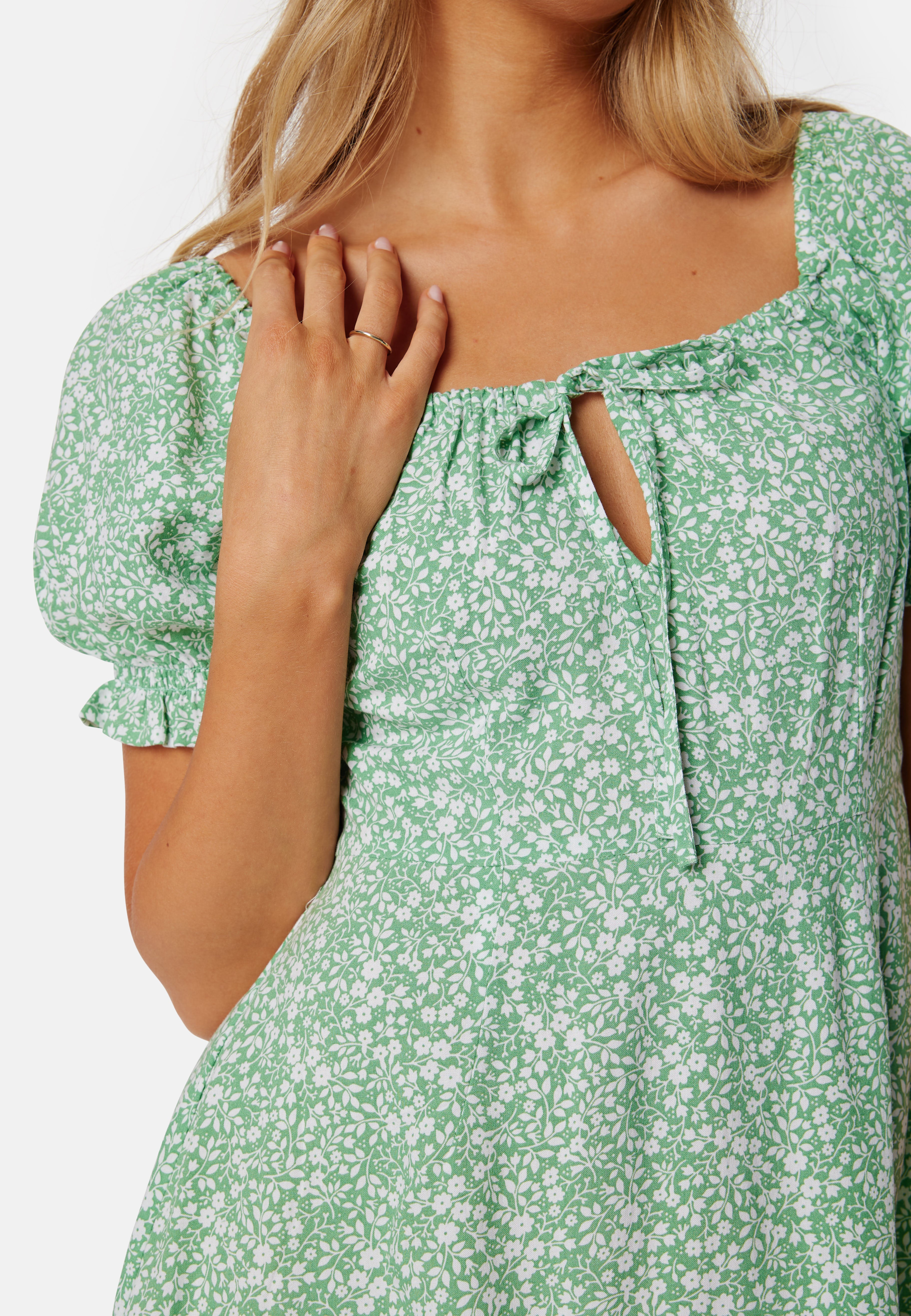 Front Tie Short Dress - Image 2