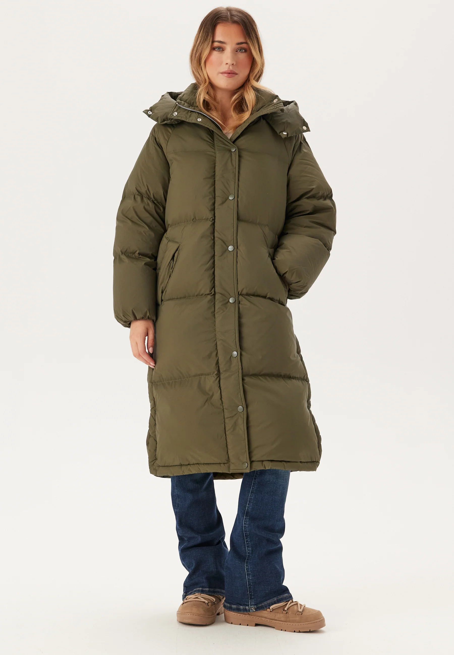 Full Length Down Coat - Image 3