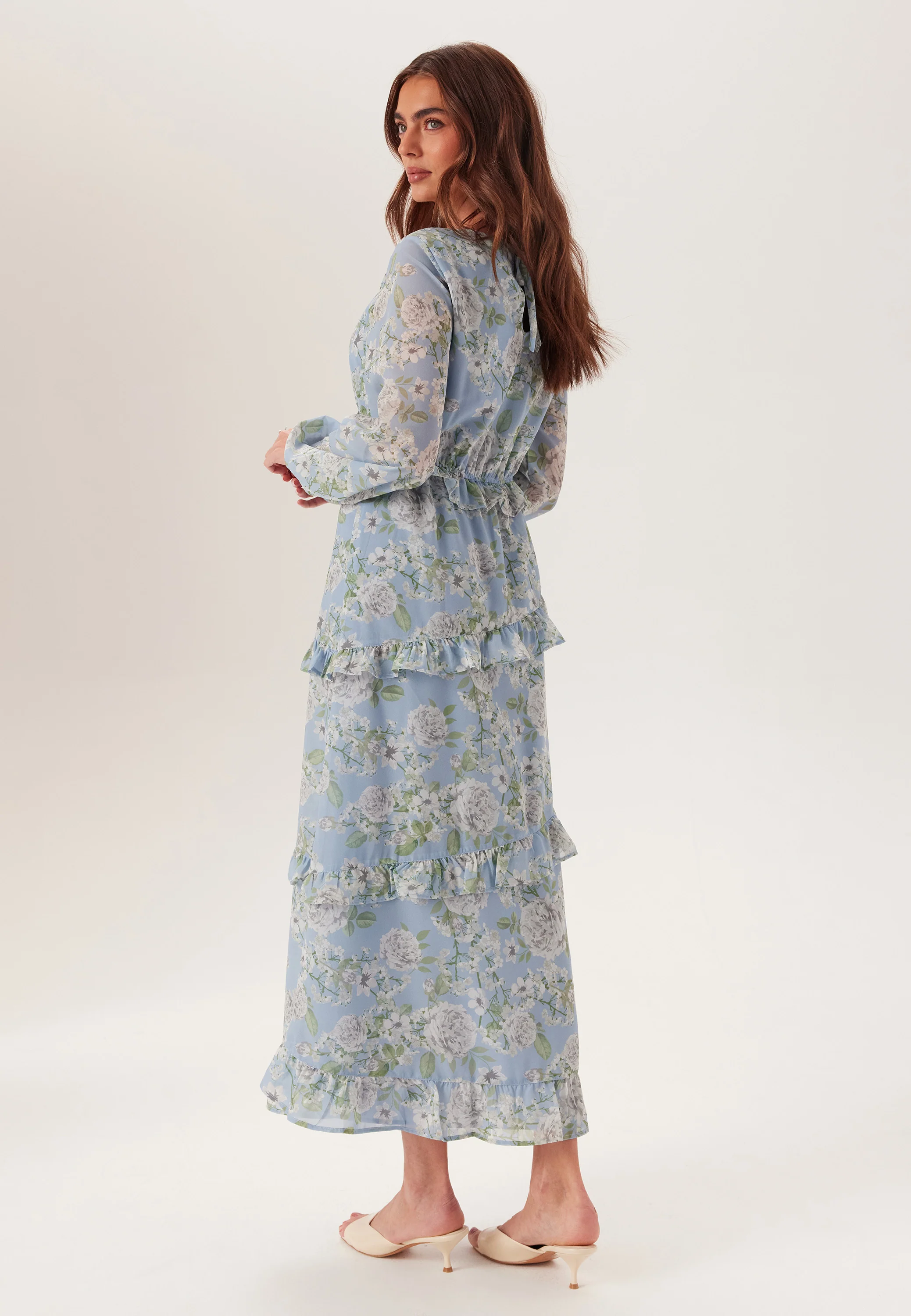 Georgette Frill Dress - Image 4