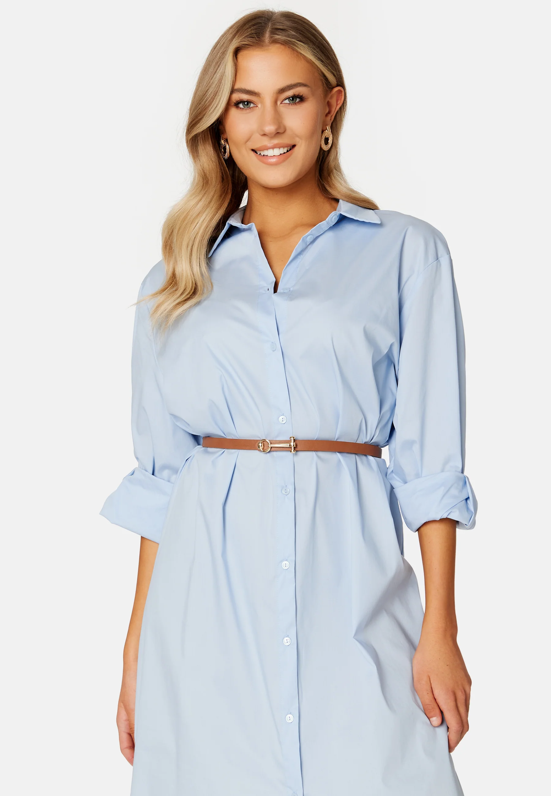 Gimas L/S Midi Shirt Dress - Image 3