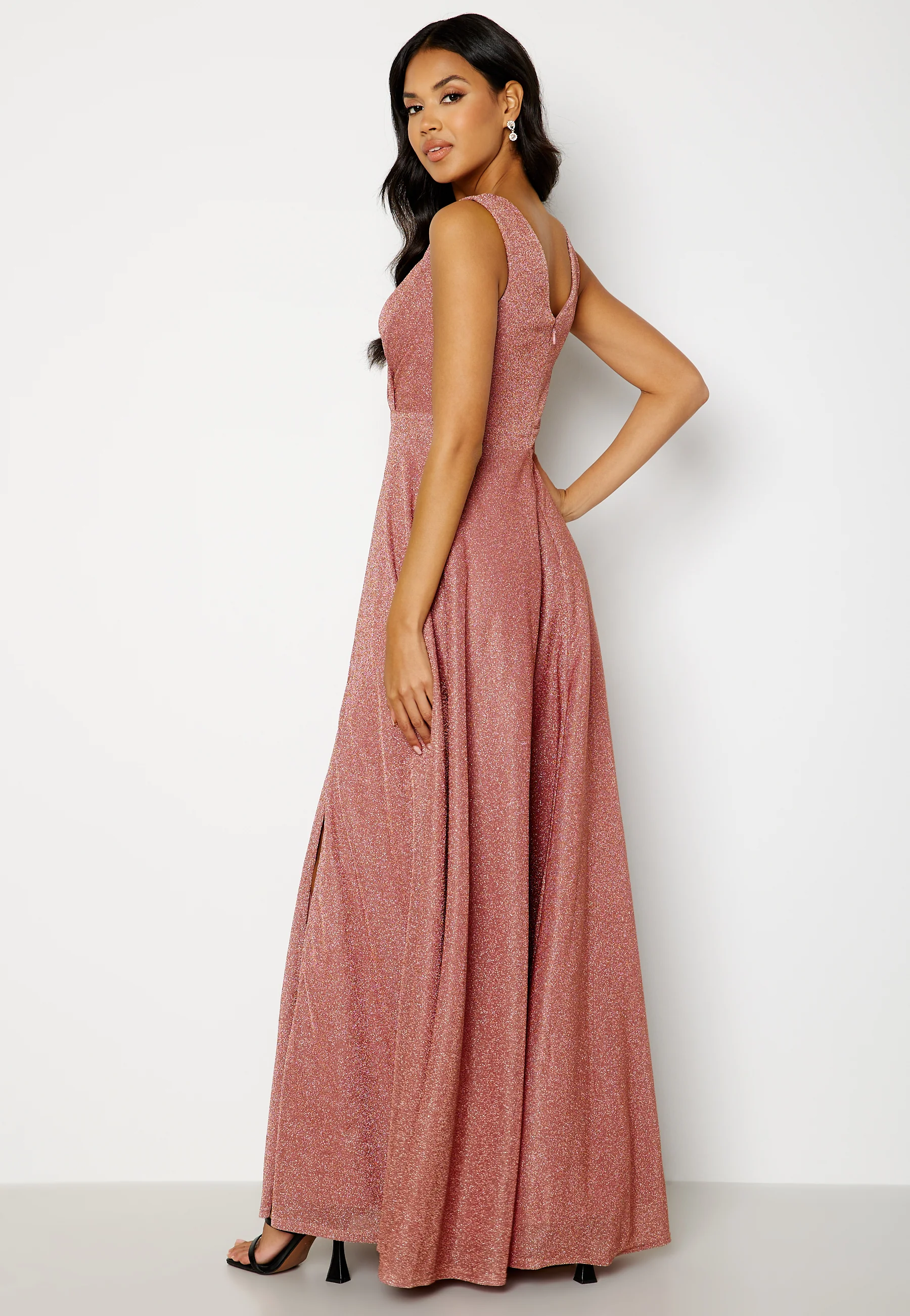 Glitter Wrap Maxi Dress - Image 2
