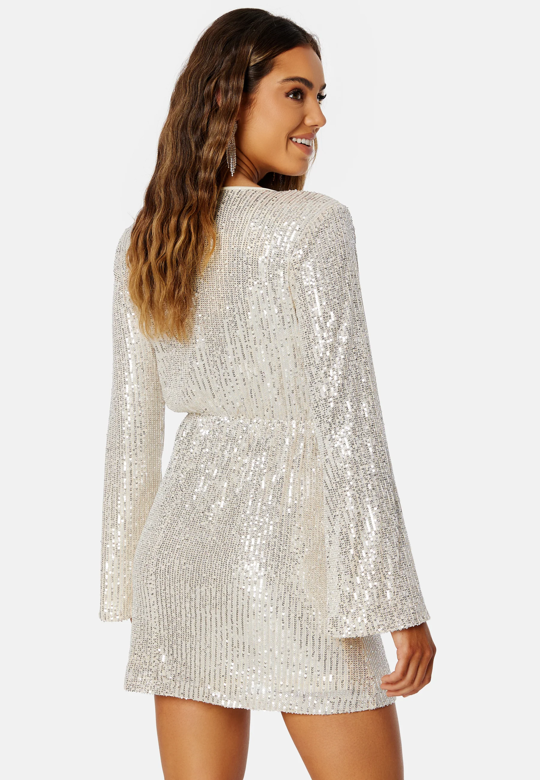 Goldie LS Short Dress - Image 3