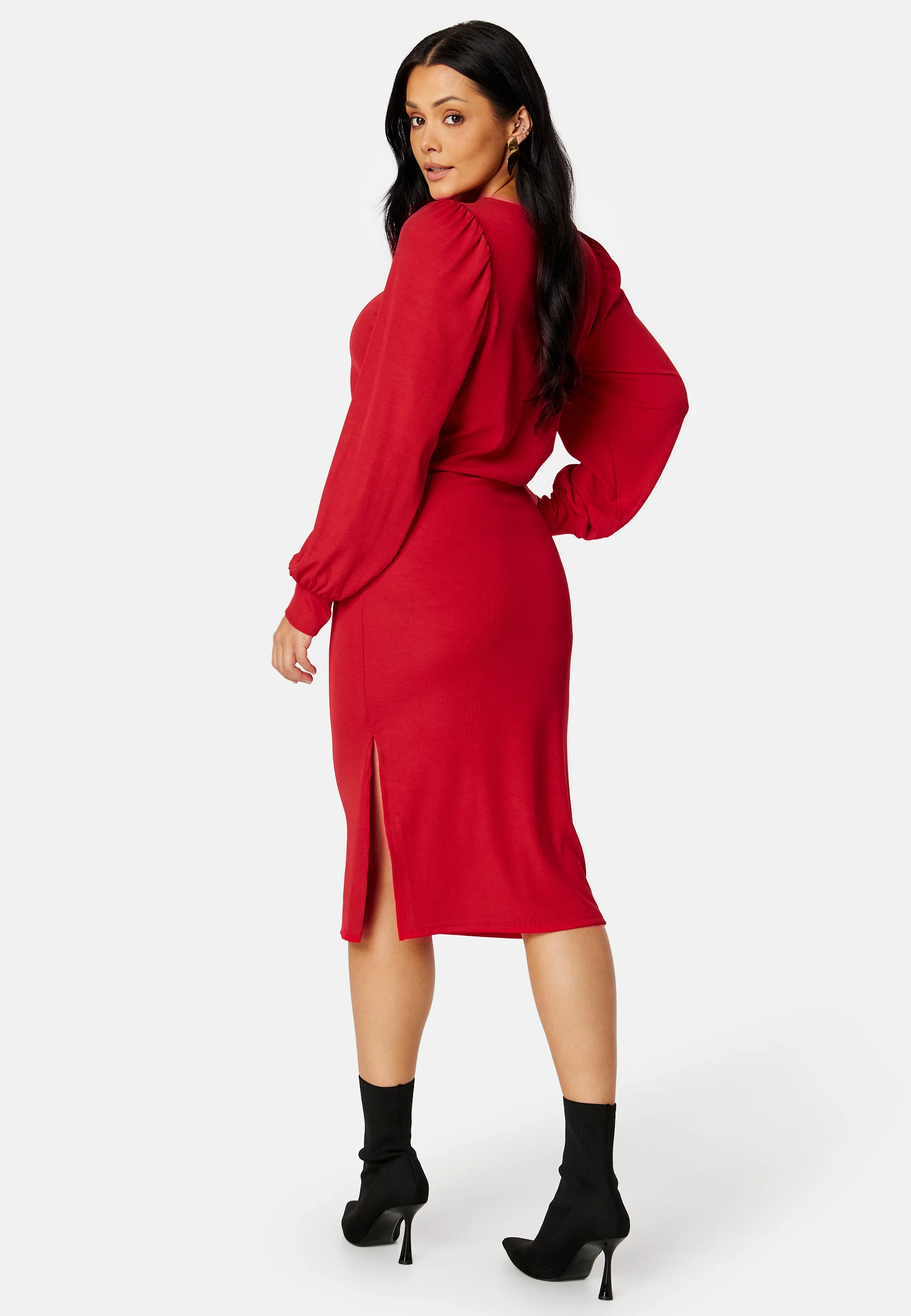 Gry Balloon Sleeve Dress - Image 3