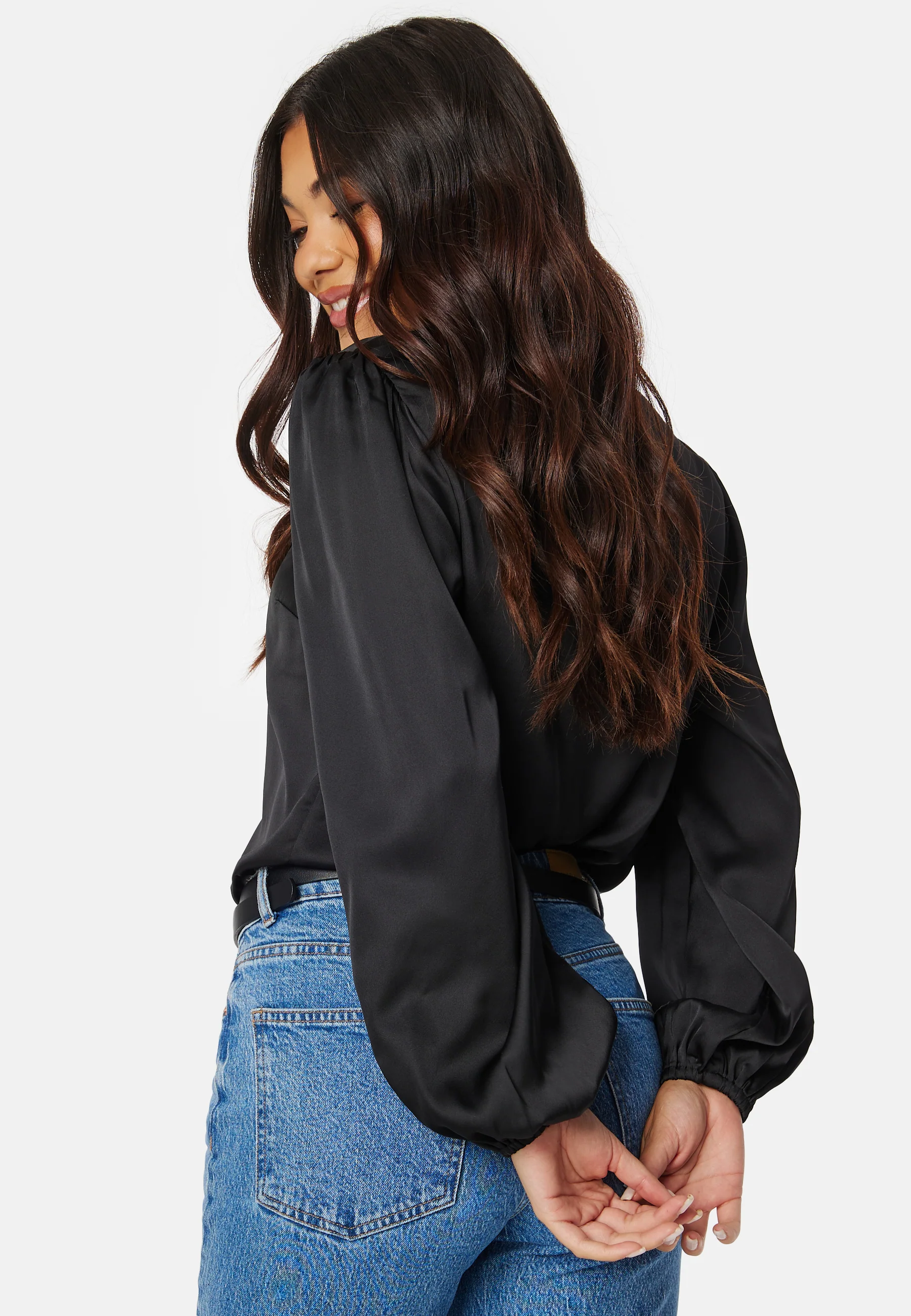 Gwenny Satin Blouse - Image 2