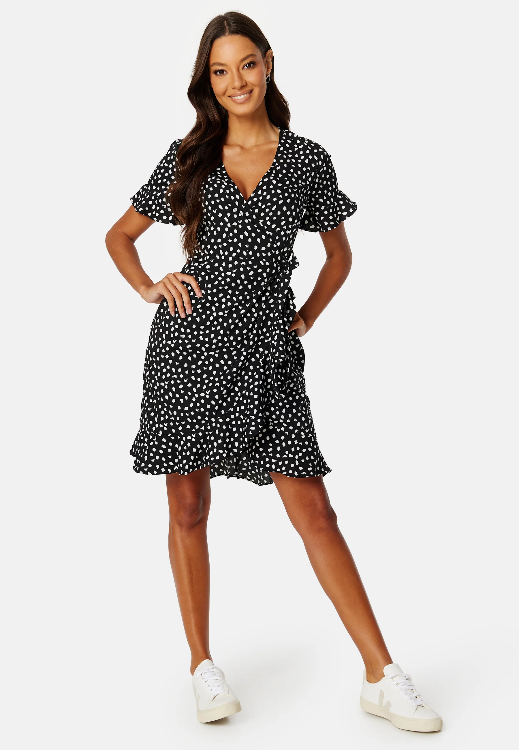 Henna 2/4 Wrap Dress - Image 4