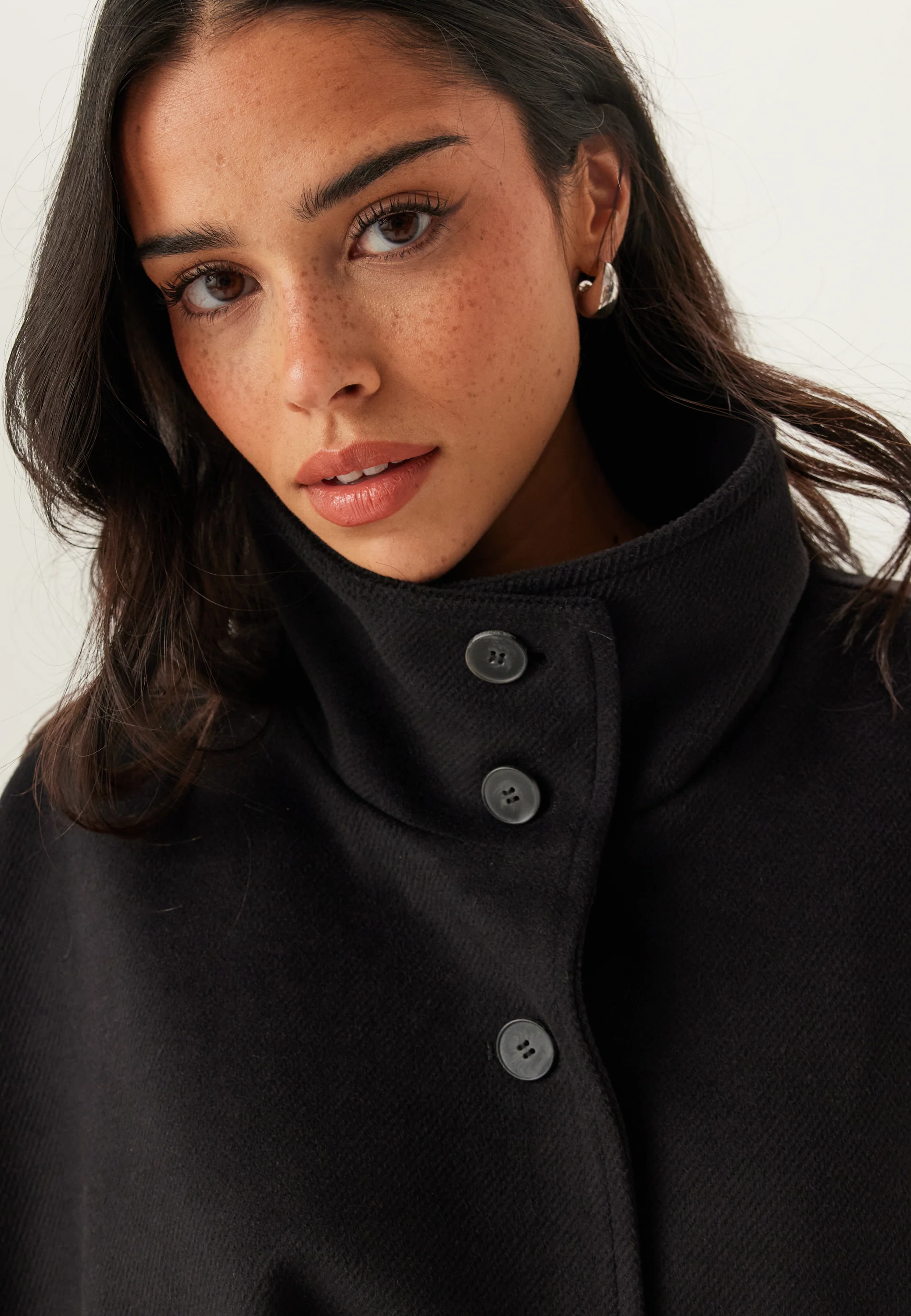 High Collar Cape - Image 4
