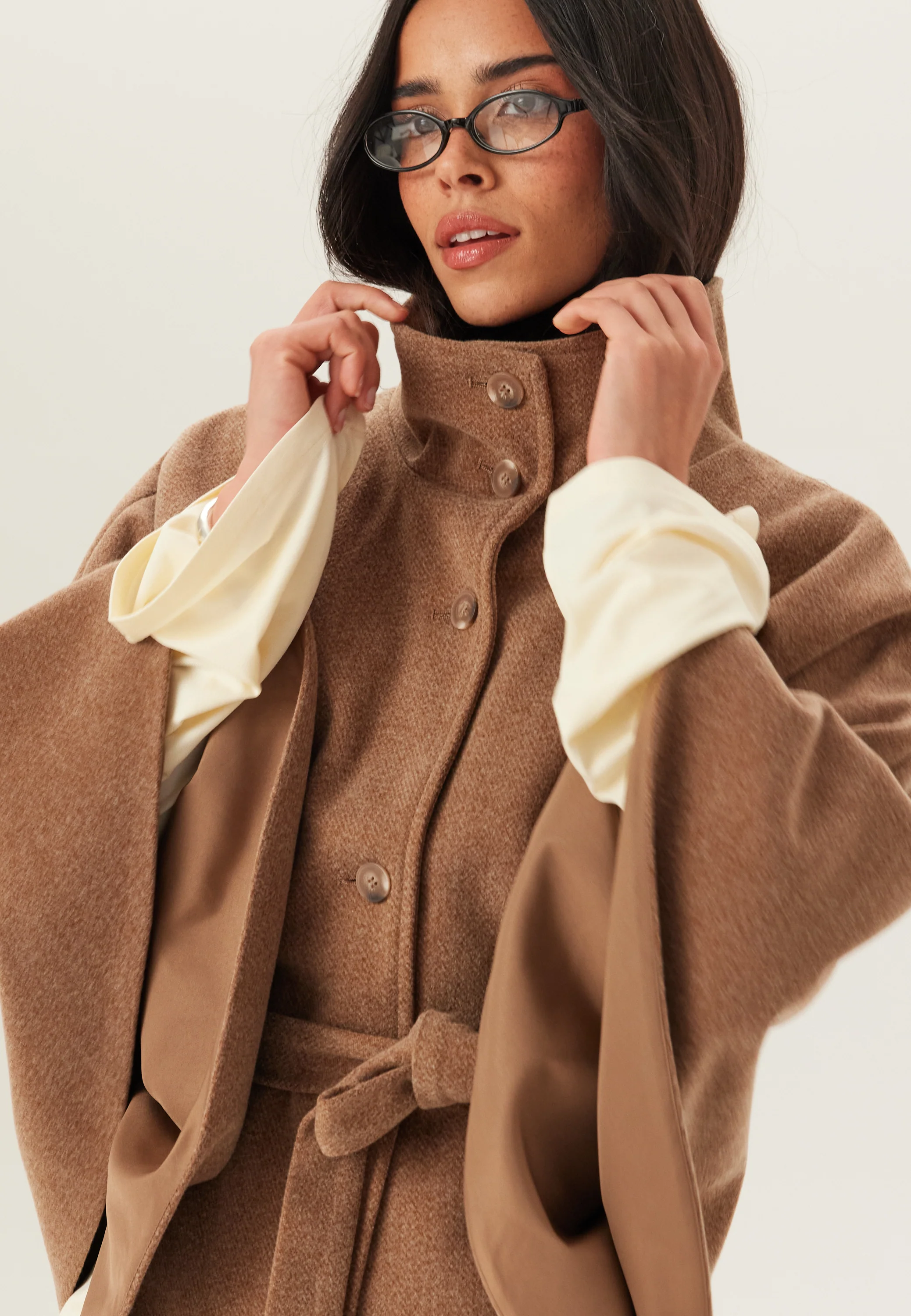 High Collar Cape - Image 5