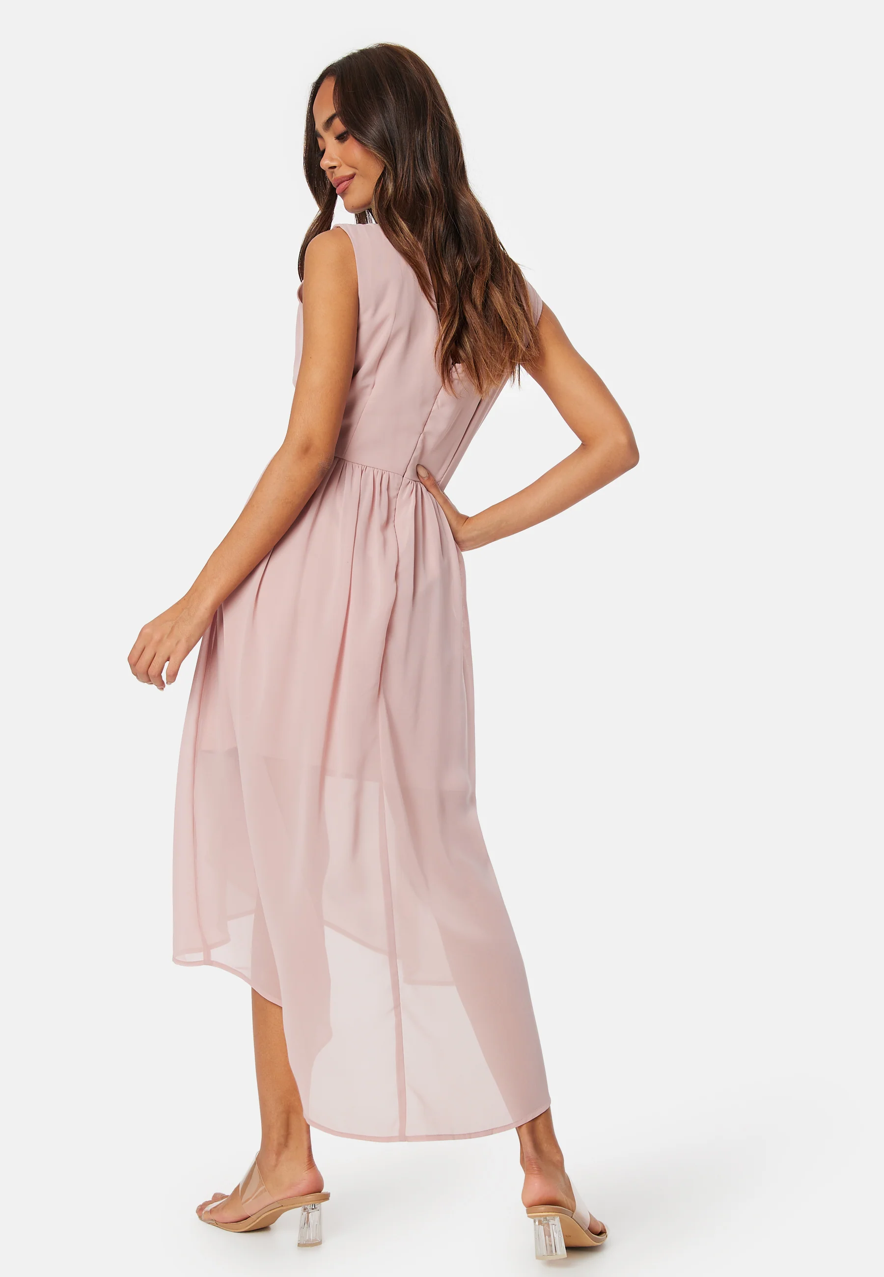 High-Low Chiffon Dress - Image 3