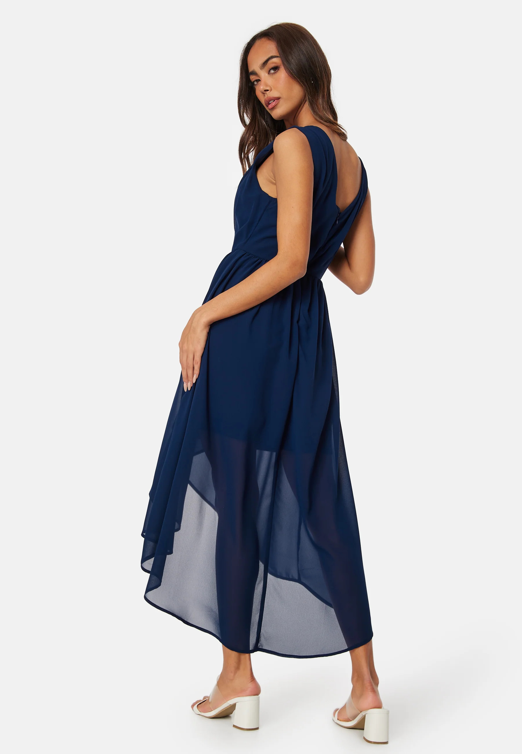 High-Low Chiffon Dress - Image 2