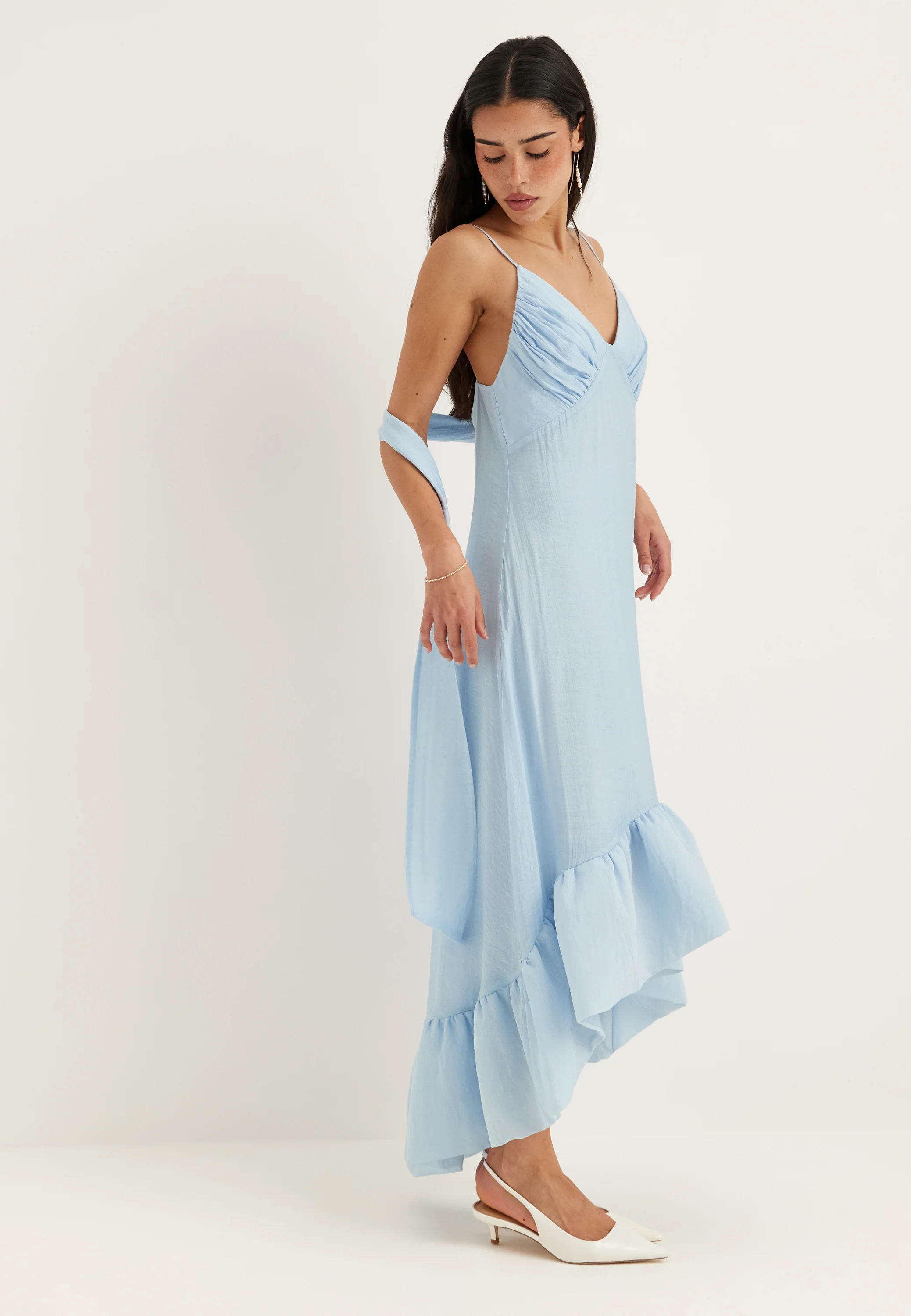 High Low Sheer Dress - Image 7