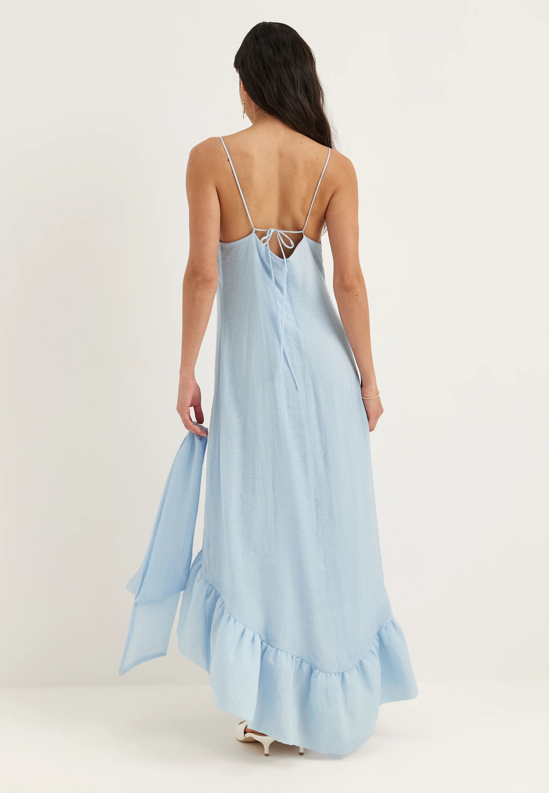 High Low Sheer Dress - Image 8