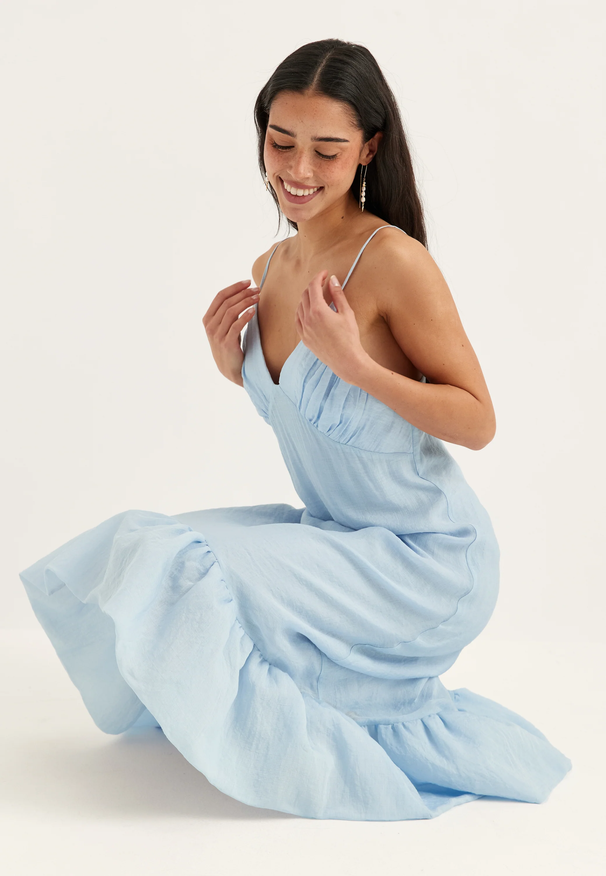 High Low Sheer Dress - Image 9