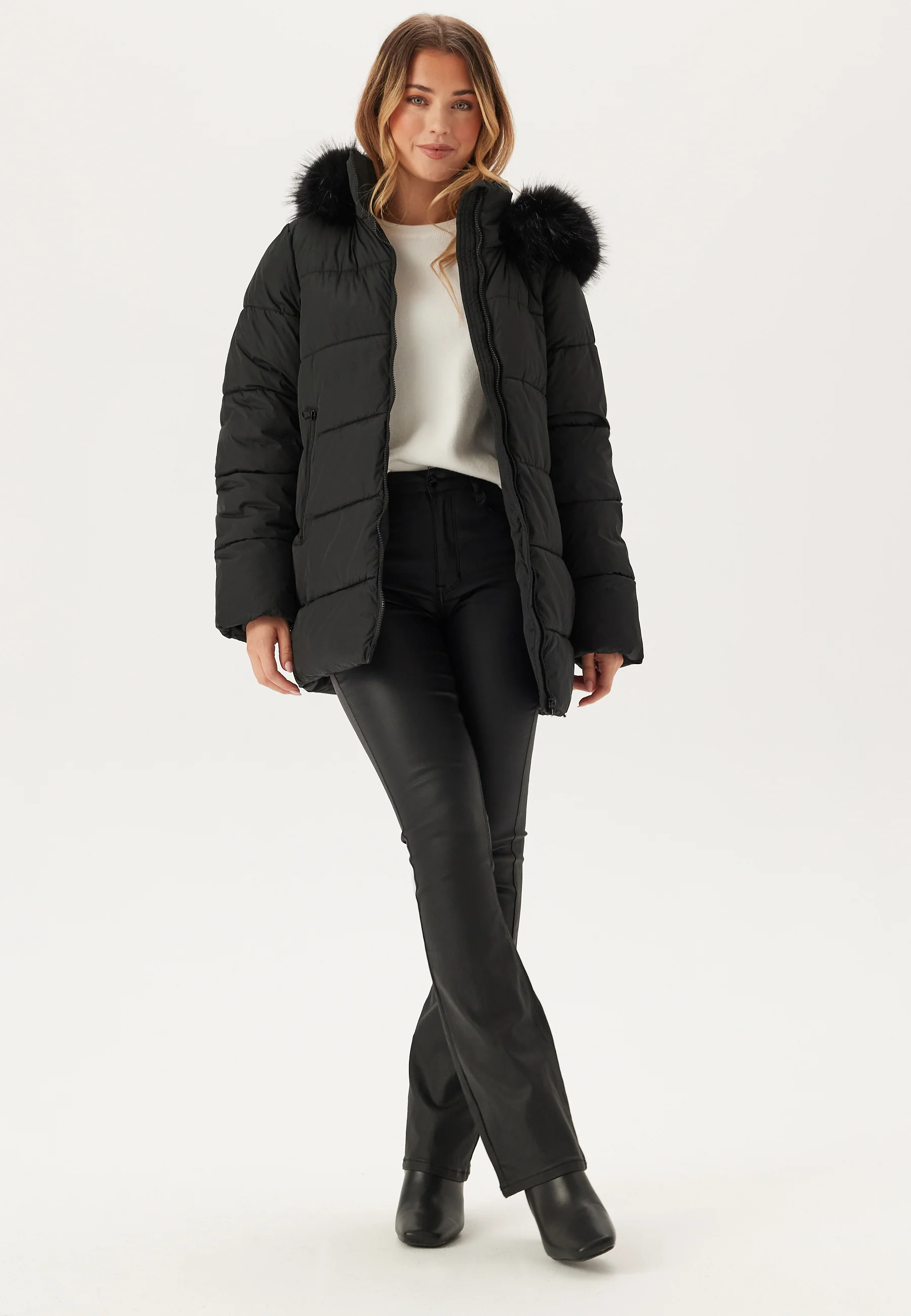 Hooded Padded Jacket - Image 4