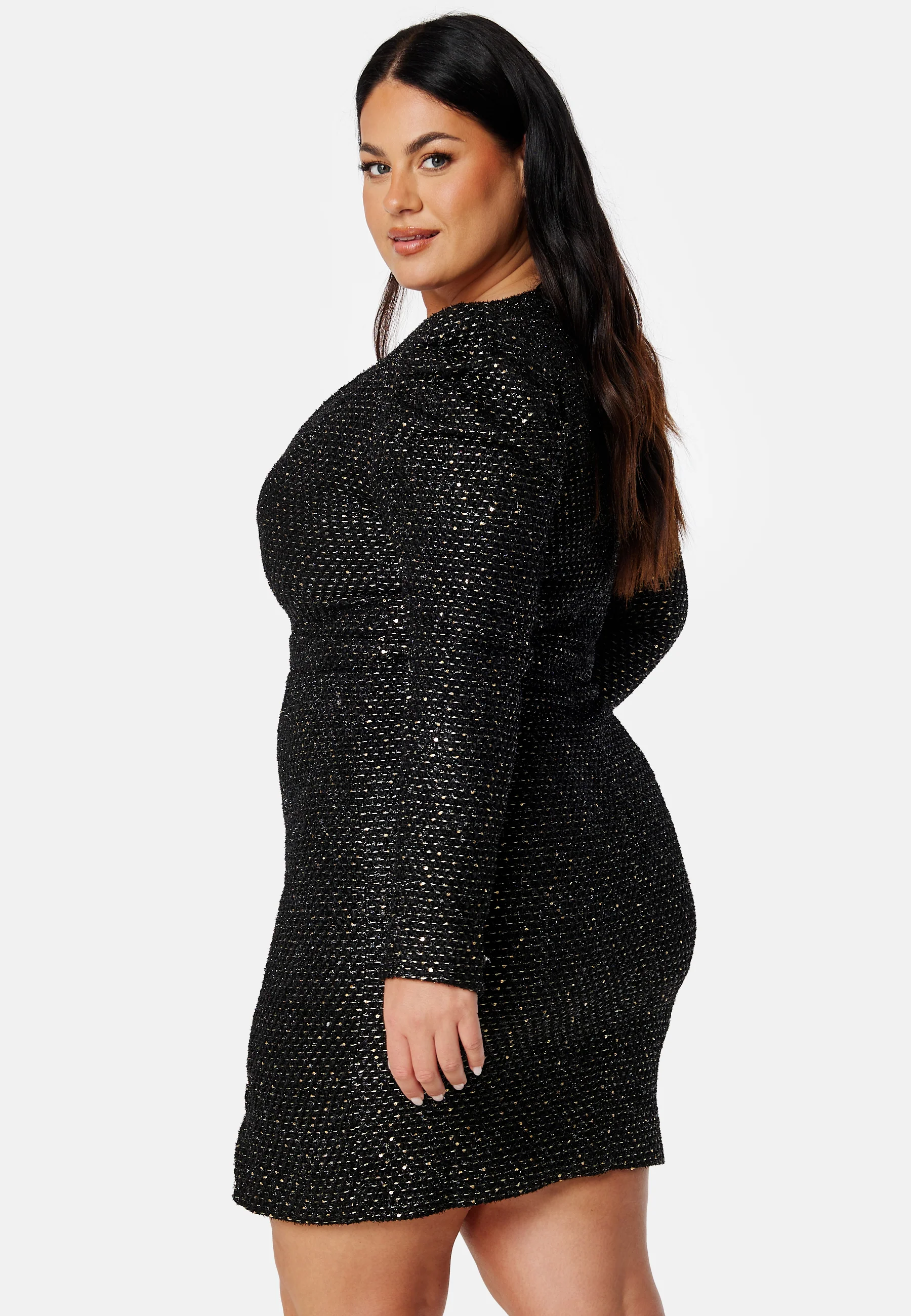 Hortenza Sparkling Bouclé Dress - Image 5