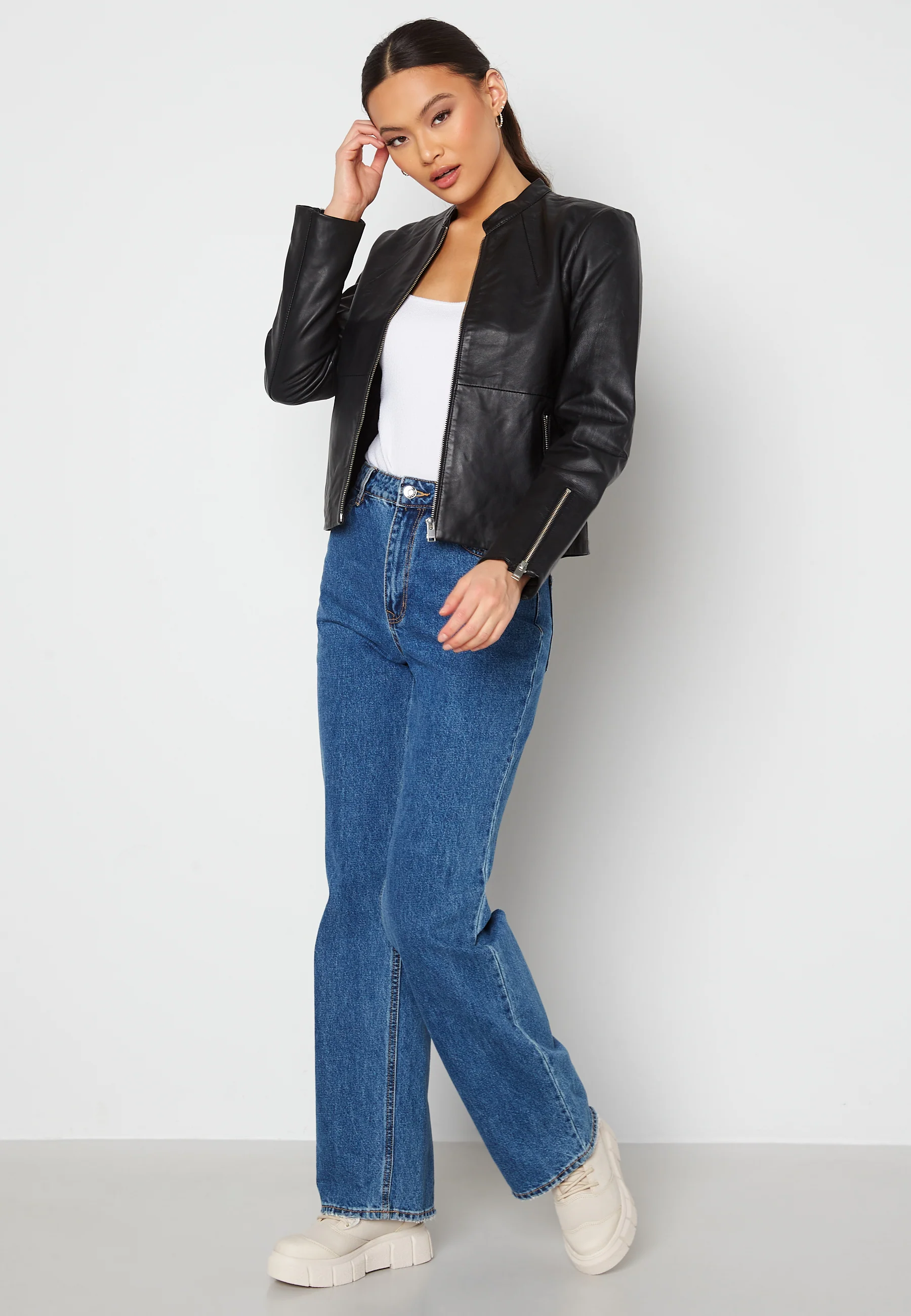 Ibi Leather Jacket - Image 2