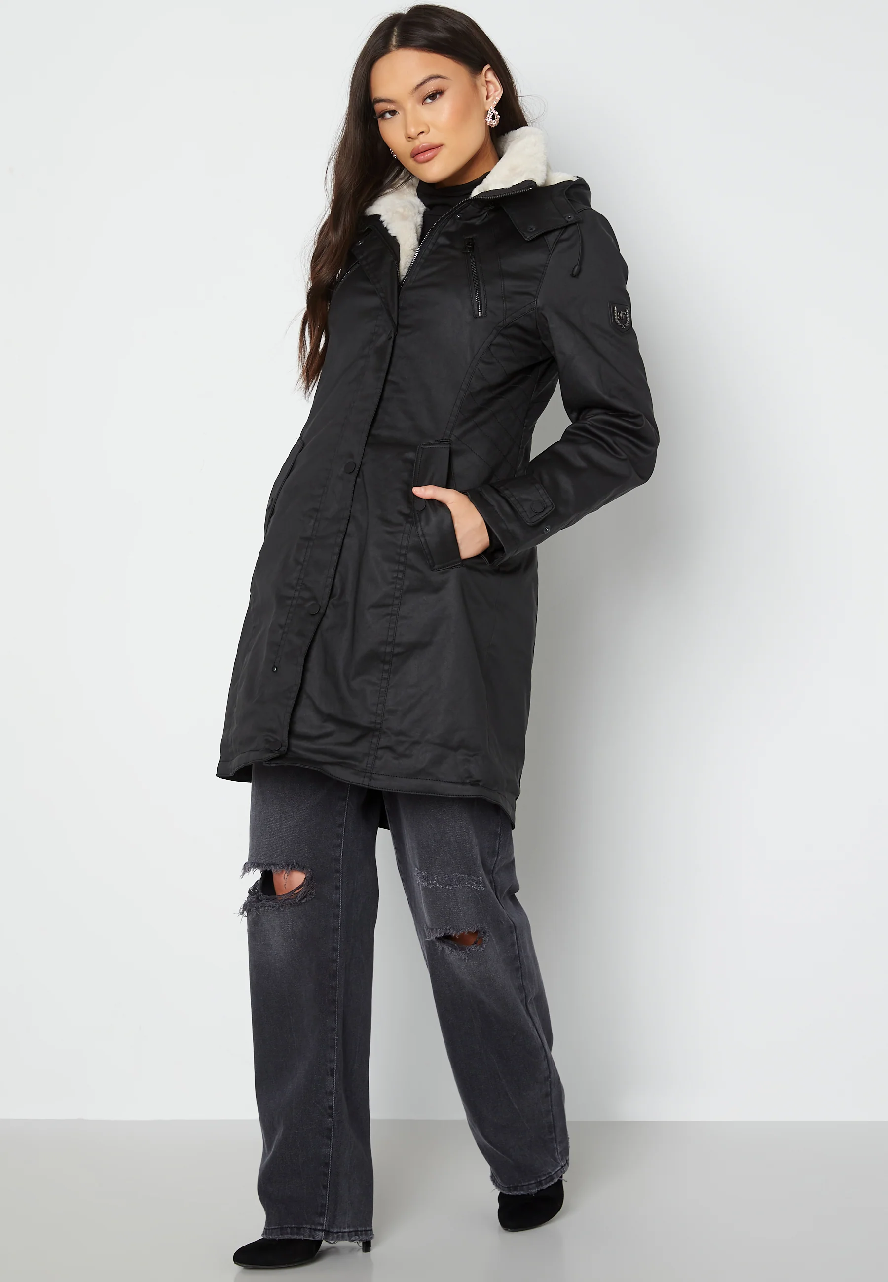 Idun Canvas Parka - Image 2