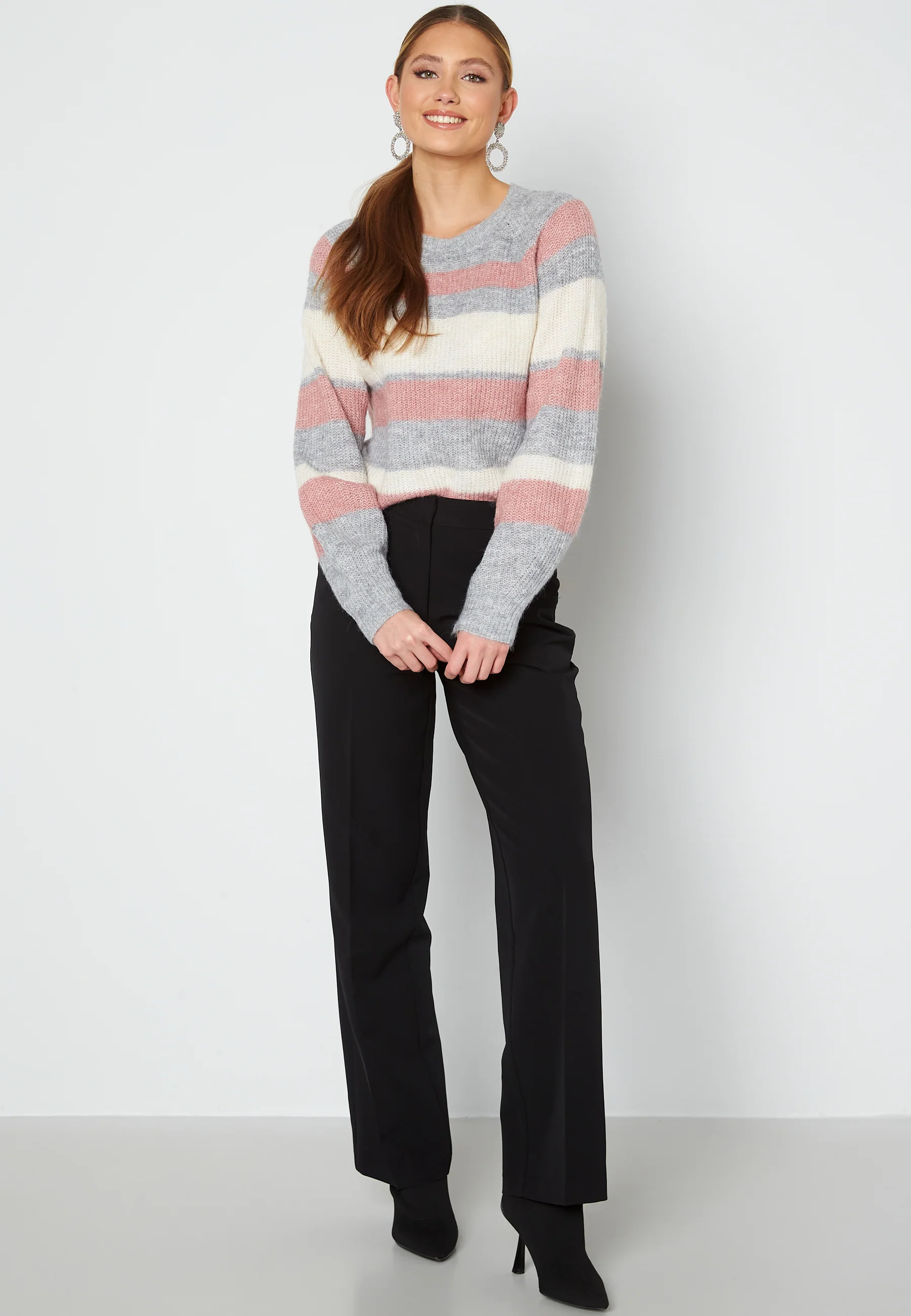 Ingerborg Life L/S Stripe Pullover Knit - Image 2