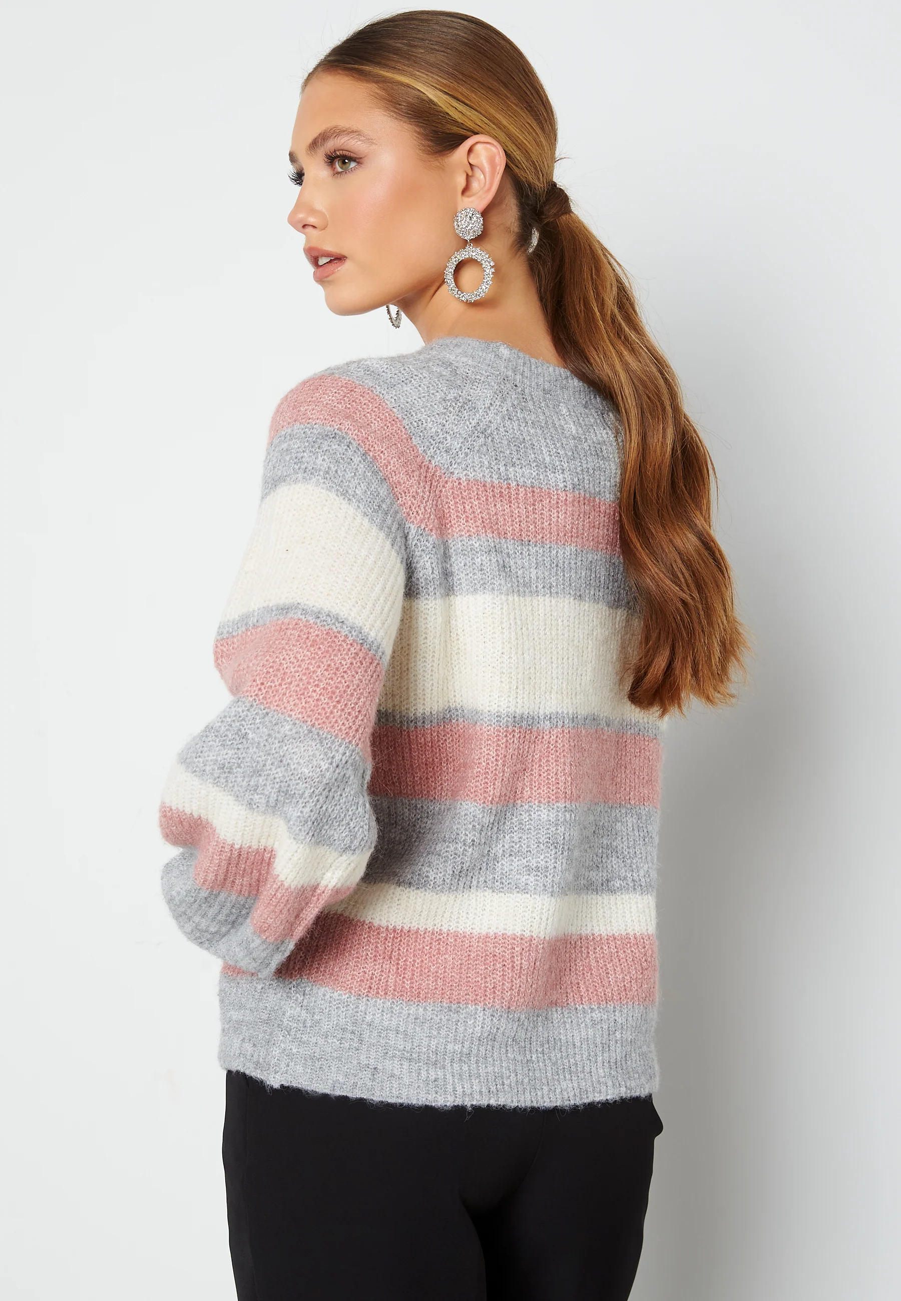 Ingerborg Life L/S Stripe Pullover Knit - Image 3