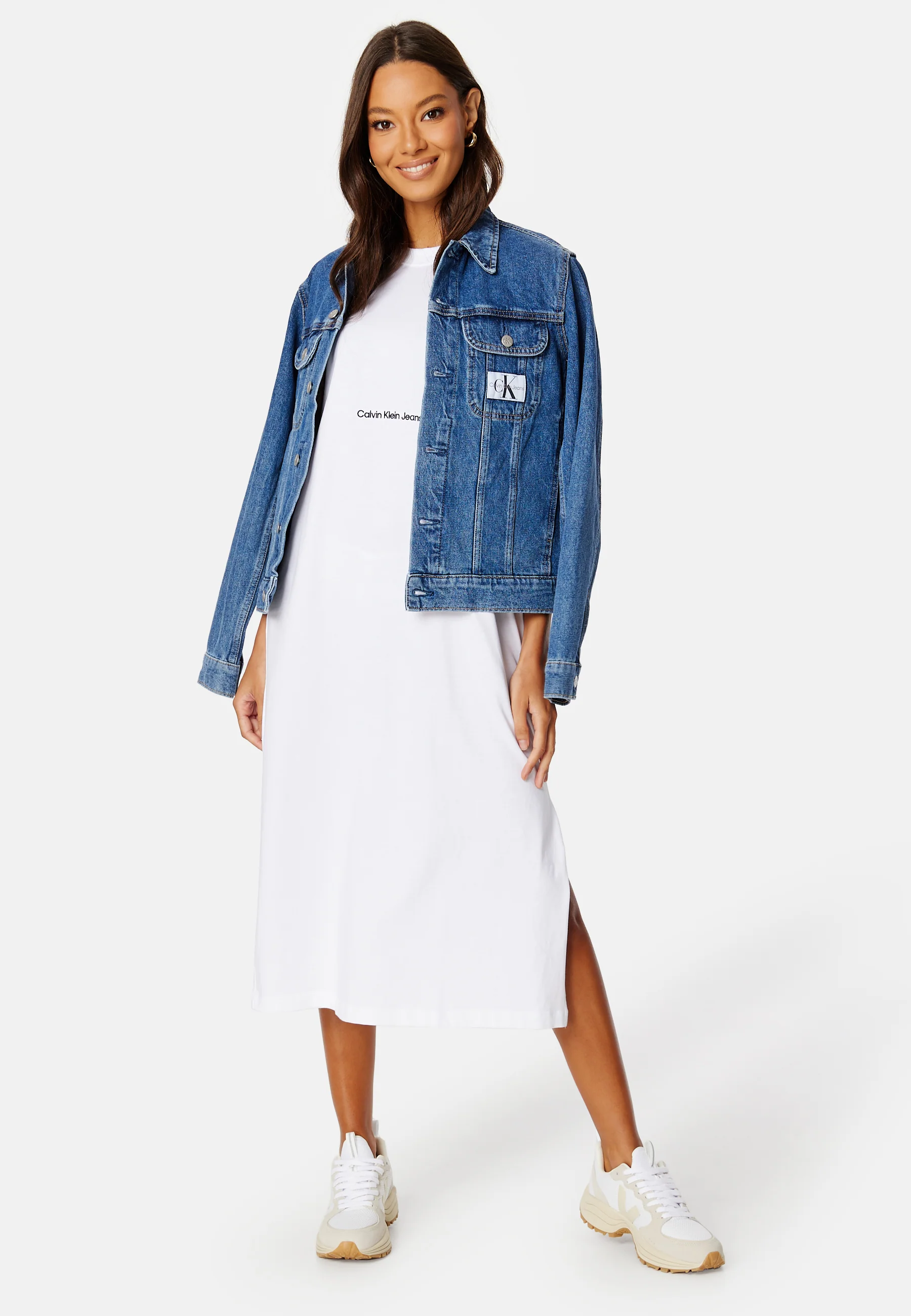 Institutional Long T-Shirt Dress - Image 5